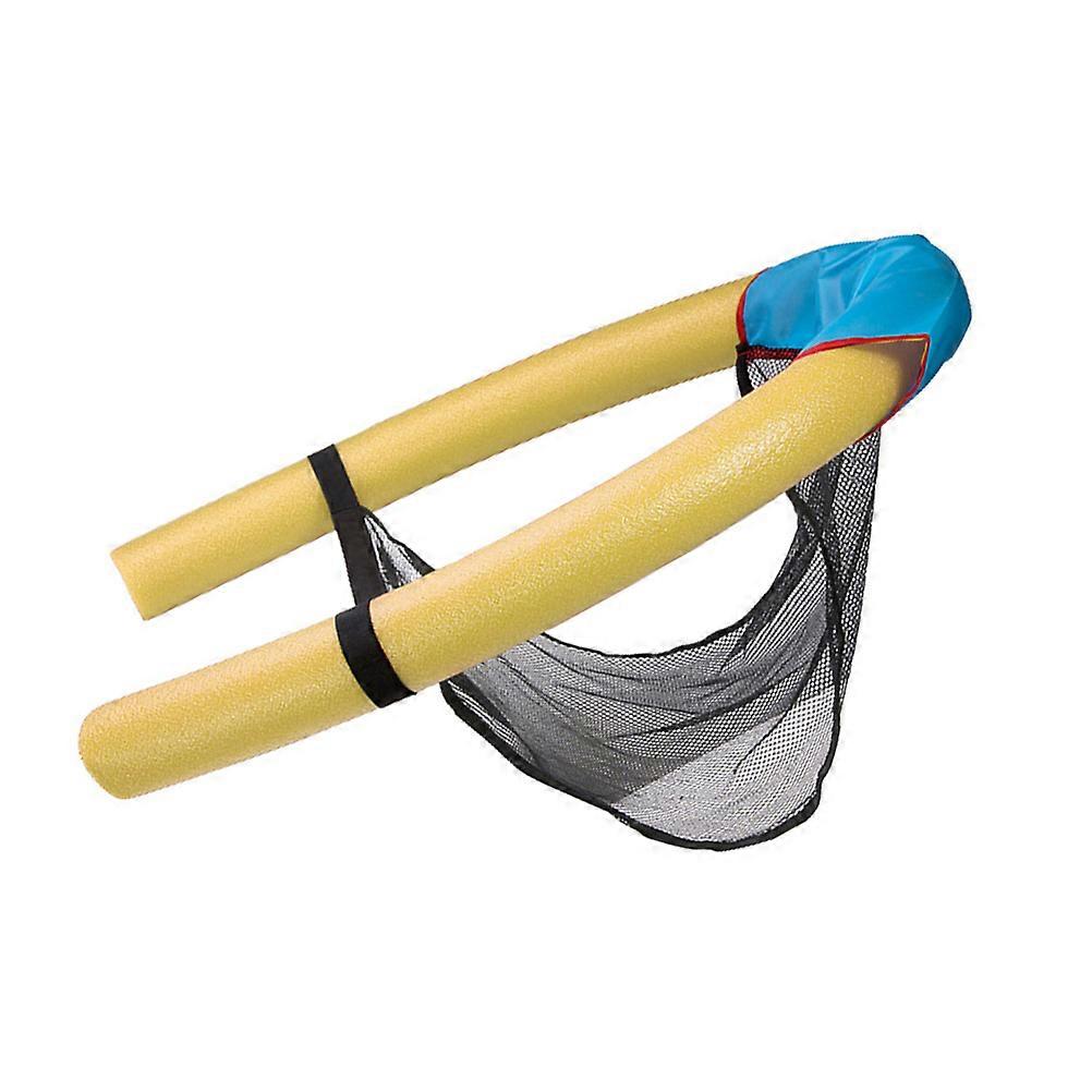 Yellow Floating Pool Chair for Learning Swimming with EPE and Polyester Fabric 7.5x150cm