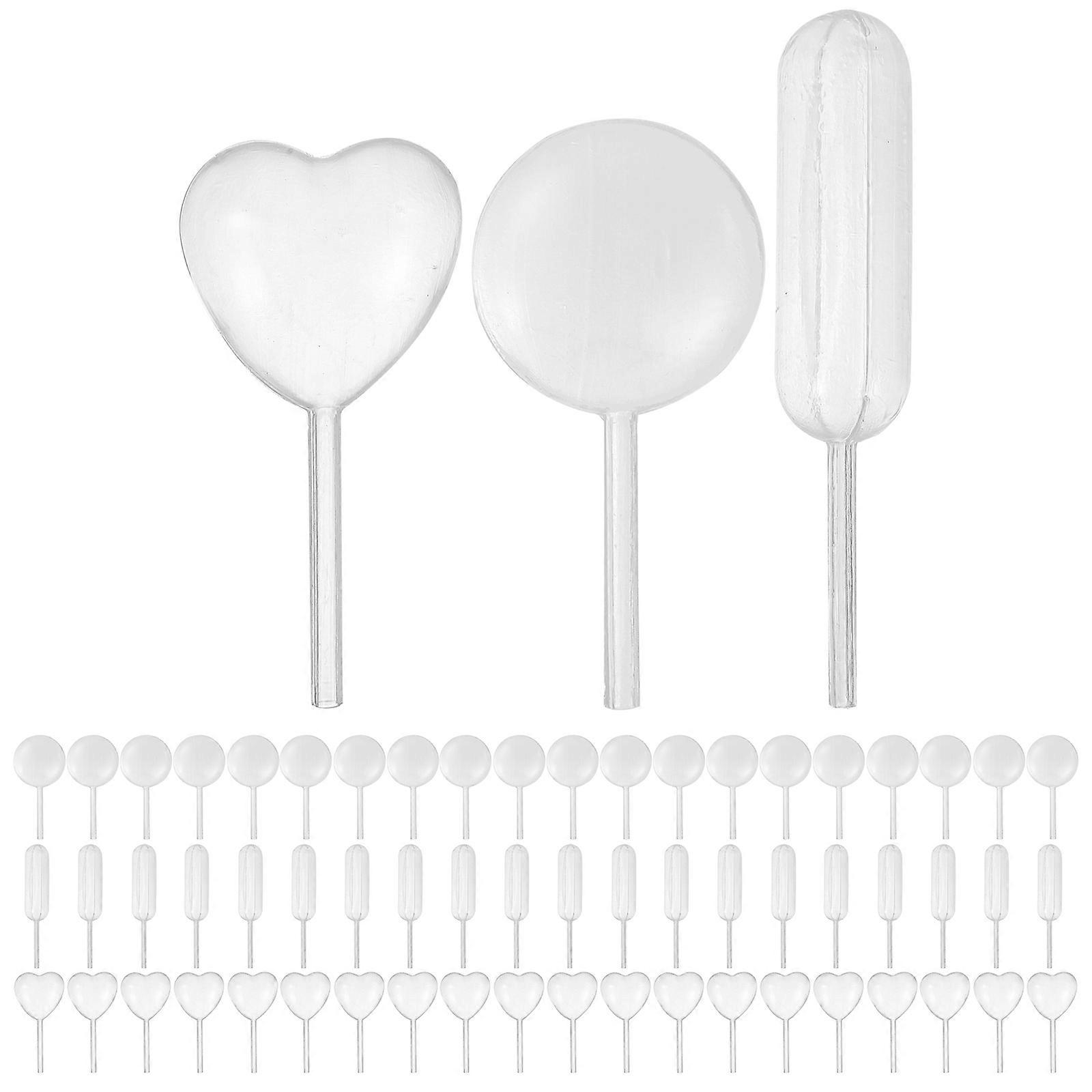 Heart Shaped Liquid Dropper Pipettes for Cupcakes and Party Food Made of PP Transparent Lightweight Portable 150 pcs