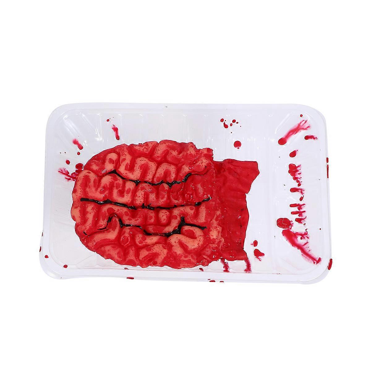 Realistic Halloween Broken Body Parts Prop for Haunted House Decoration and Pranks – Premium PU Material Organ Lunch Box