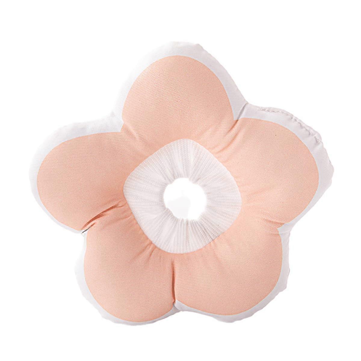 Soft Cat Collar, Soft Elizabethan Collar for Cats, Breathable Protective Collar (Light Pink, M)