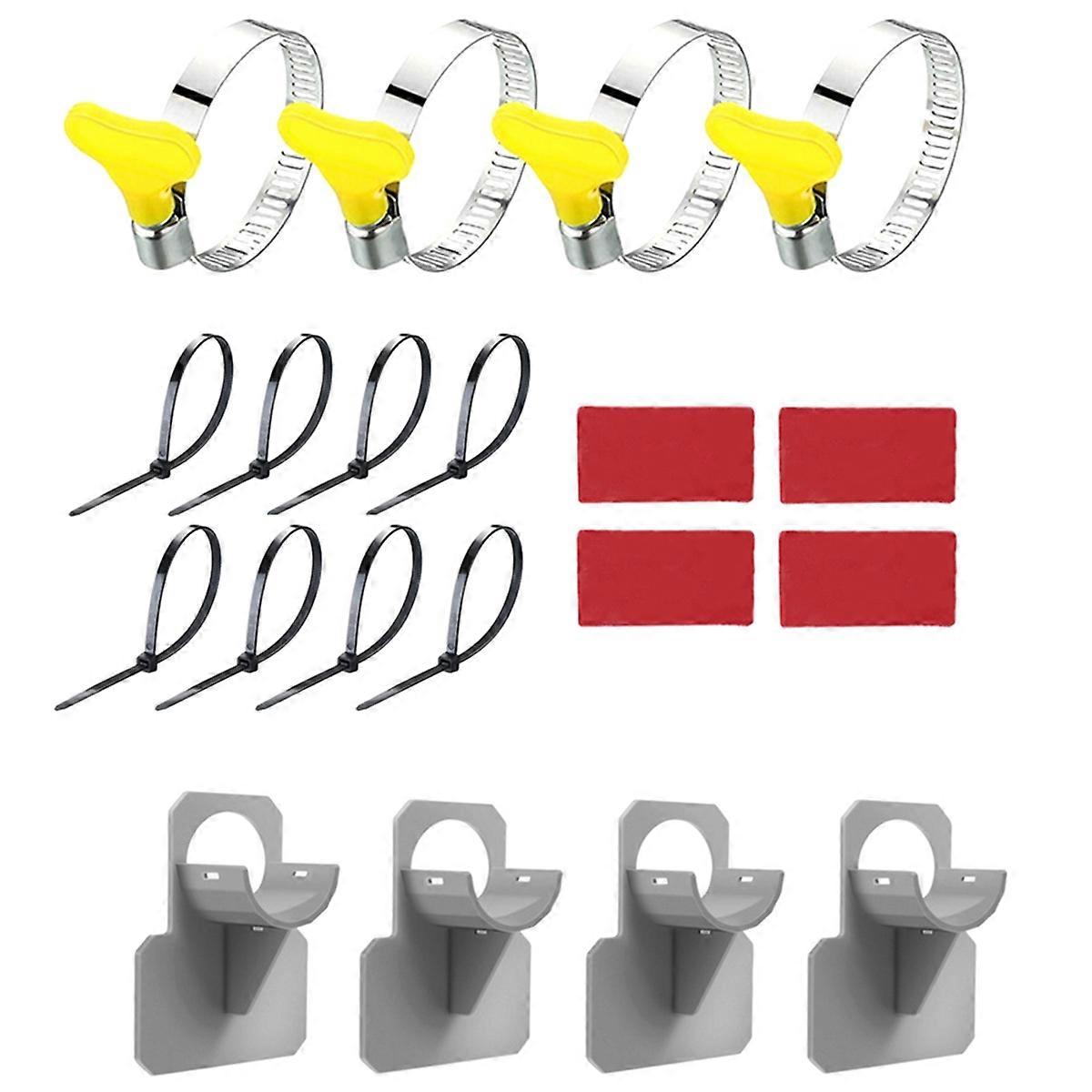Swimming Pool Pipe Holders, Above Ground Pool Accessories, Pool Accessories, Pool Hoses for Above Ground Pools Gray