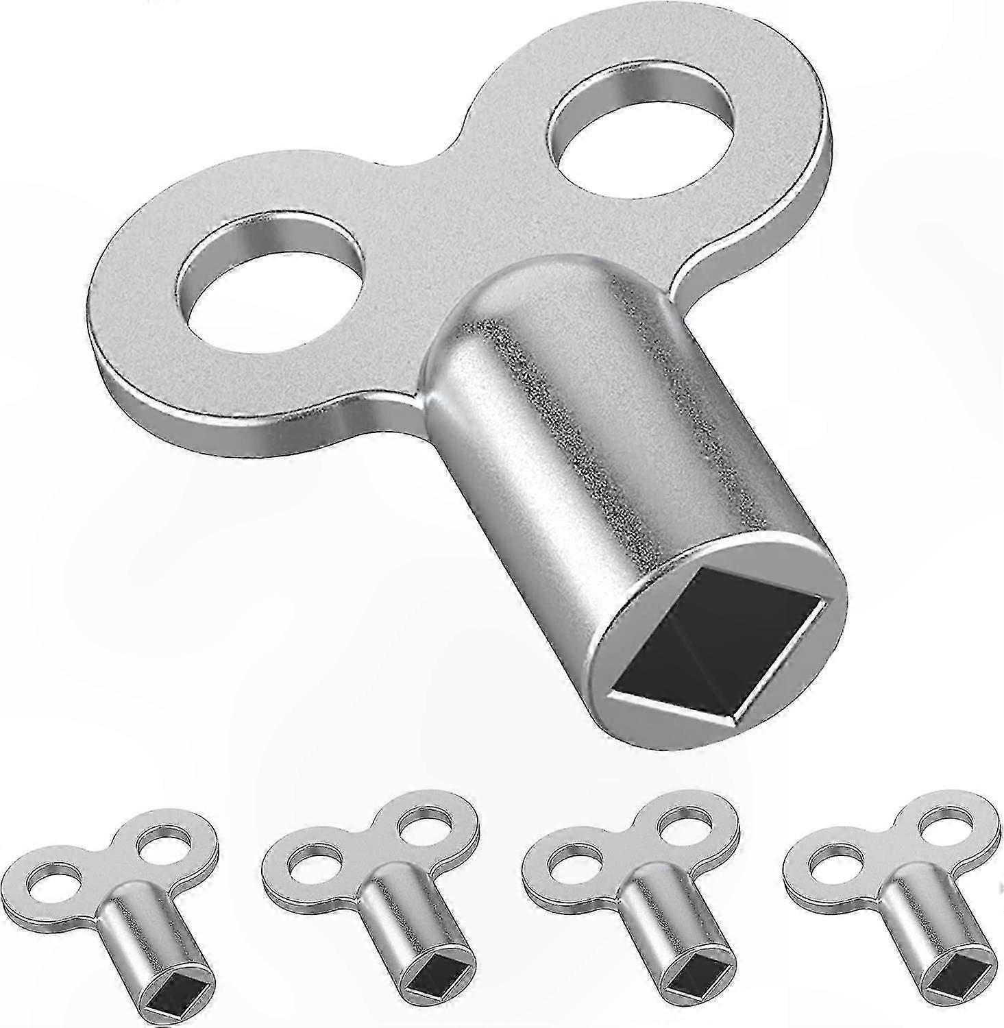 Radiator Maintenance Tool Set, 4-Pack Bleeder Valve Key for Radiator and Heater Systems