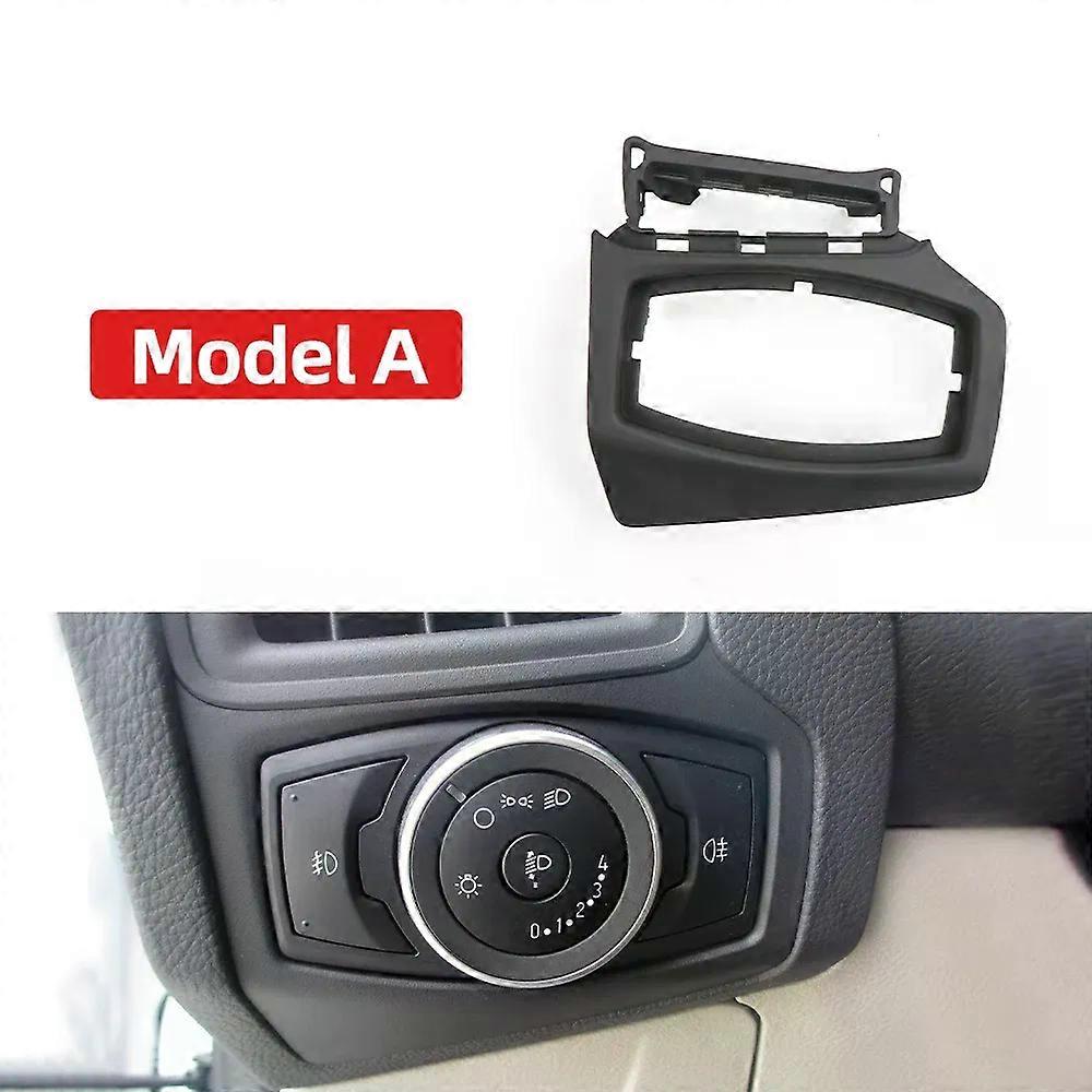 Car Headlight Switch Trim Frame Panel Cover Low&High Level Configuration For Ford New Focus 2012 - 2015 2014 2013