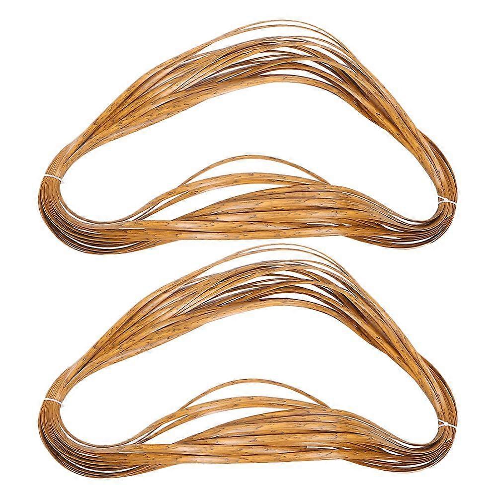 2ロールチェア織り材料バルコニーチェア修理材料DIYフラットプラスチック籐籐素材実用的な籐修理キット