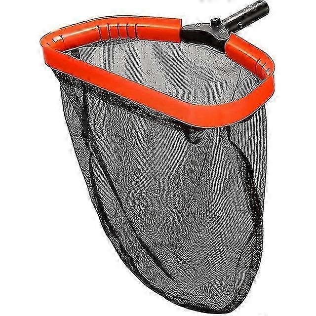 17-Inch Swimming Pool Skimmer Net with Deep Mesh Bag for Efficient Leaf Removal