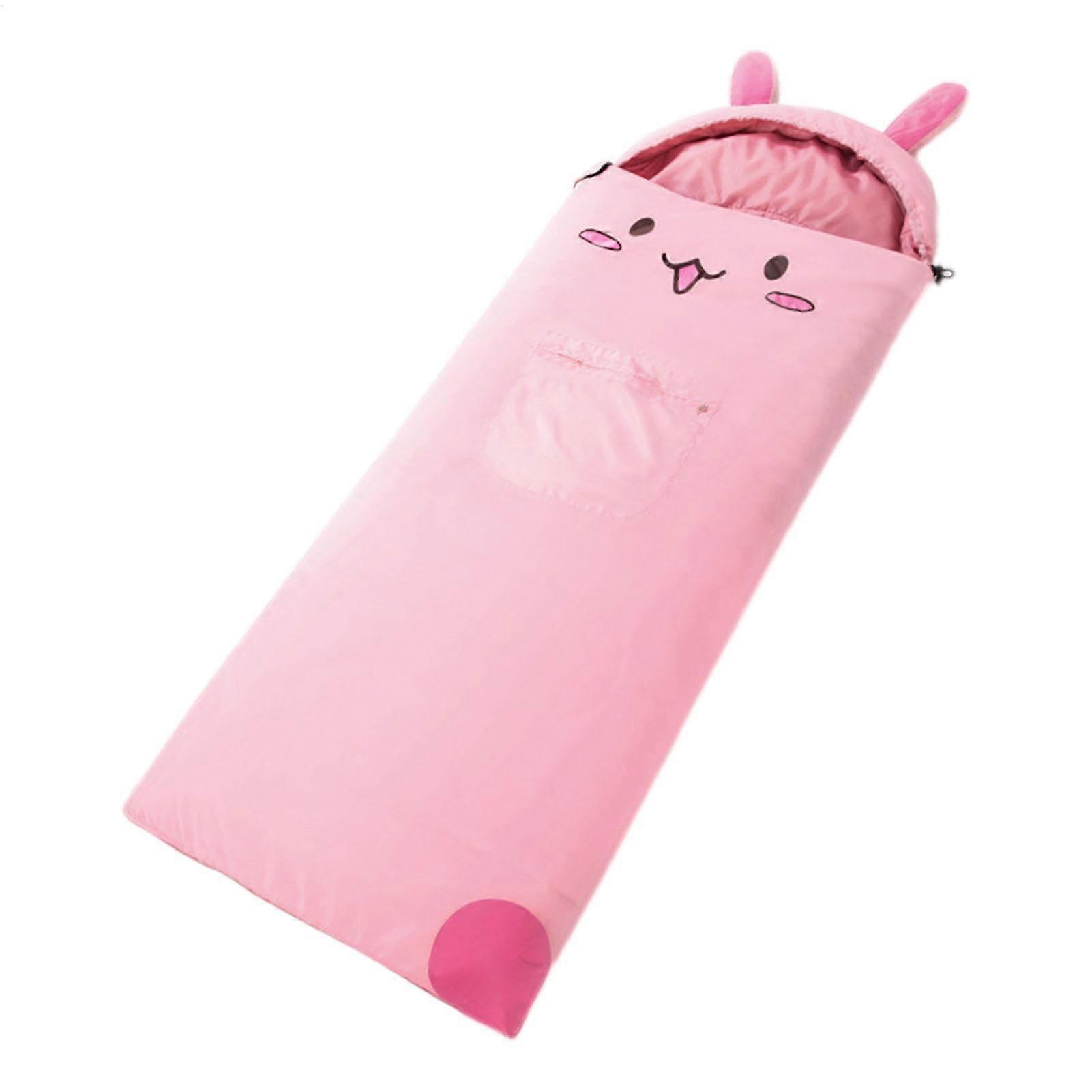 Warmer sleeping bag for camping, soft lightweight blanket, travel storage bag