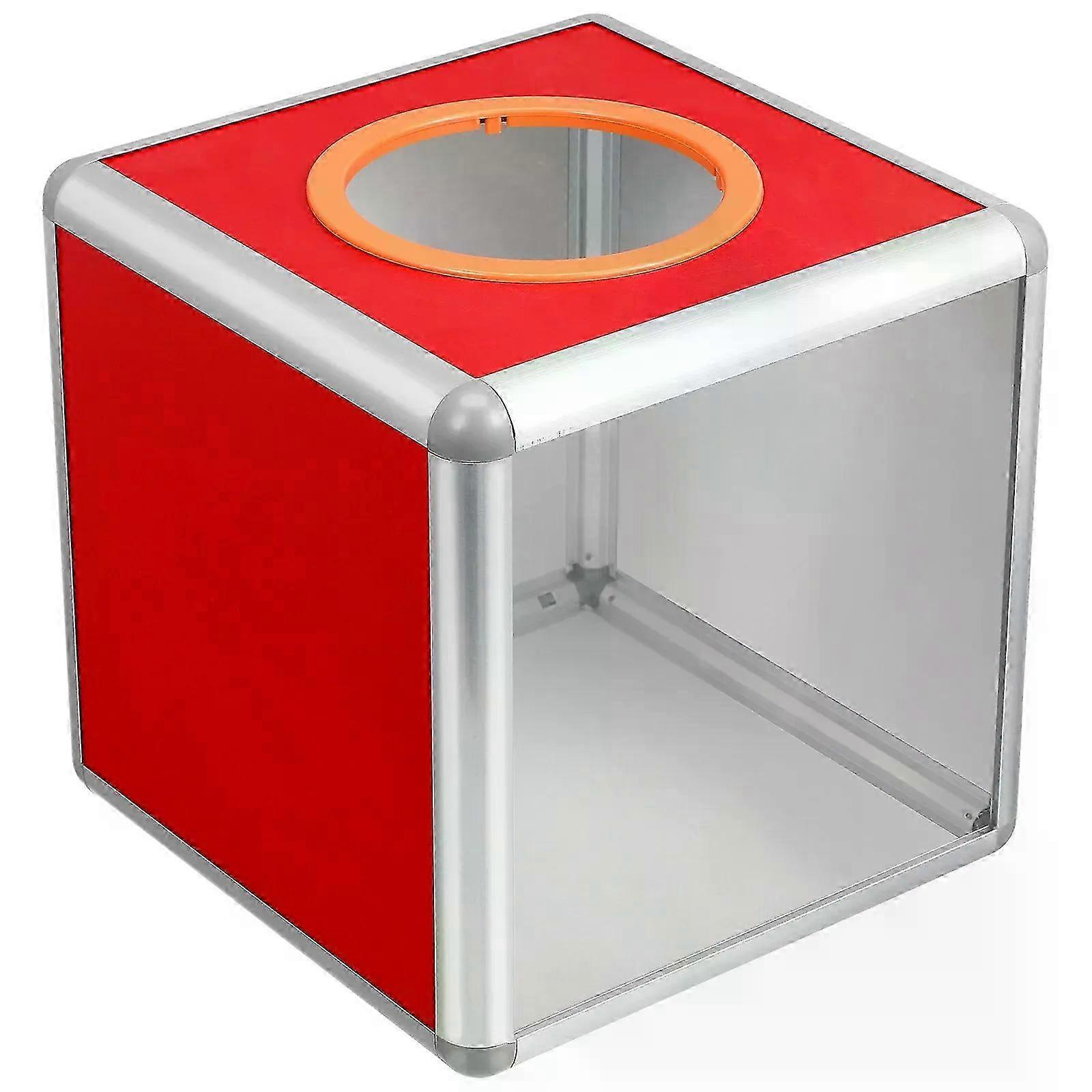 Practical Lottery Box Transparent Ballot Box Simple Draw Box Game Prop hwy