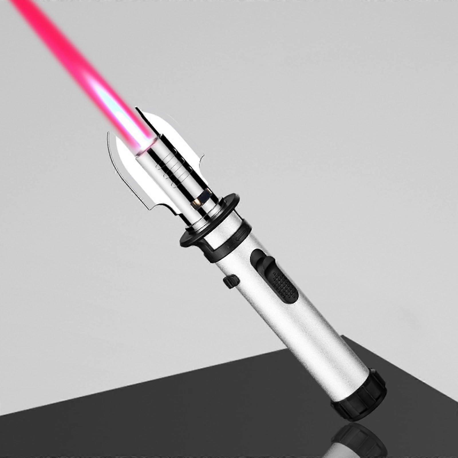 Lightsaber Lighter, Metal Gas Windproof Lighter, Jet Torch Lighter, Windproof  Temperature Spitfire