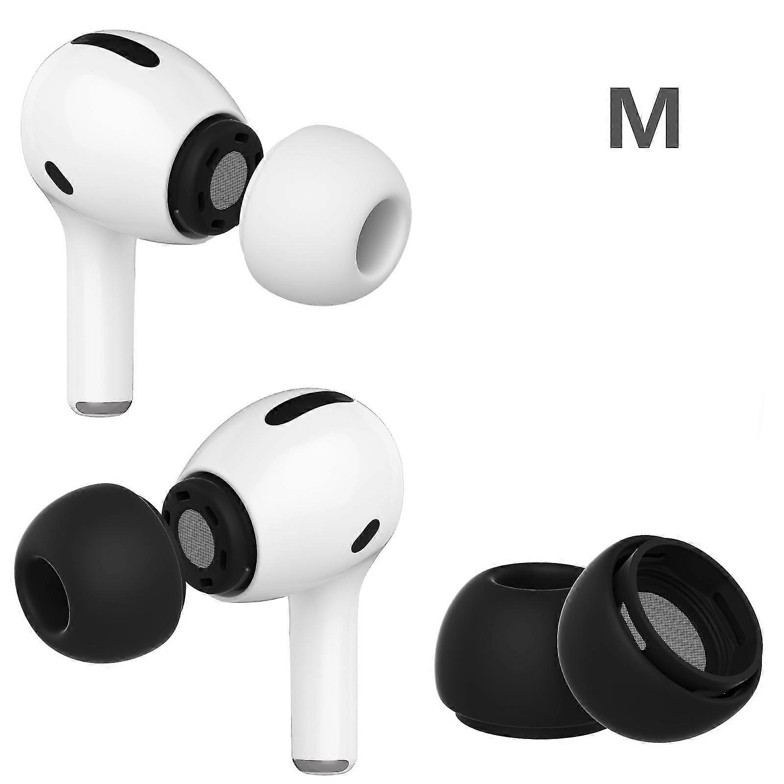 Replacement 3 Pairs Silicone Ear Tips For Apple Airpods Pro (s/m/l)
