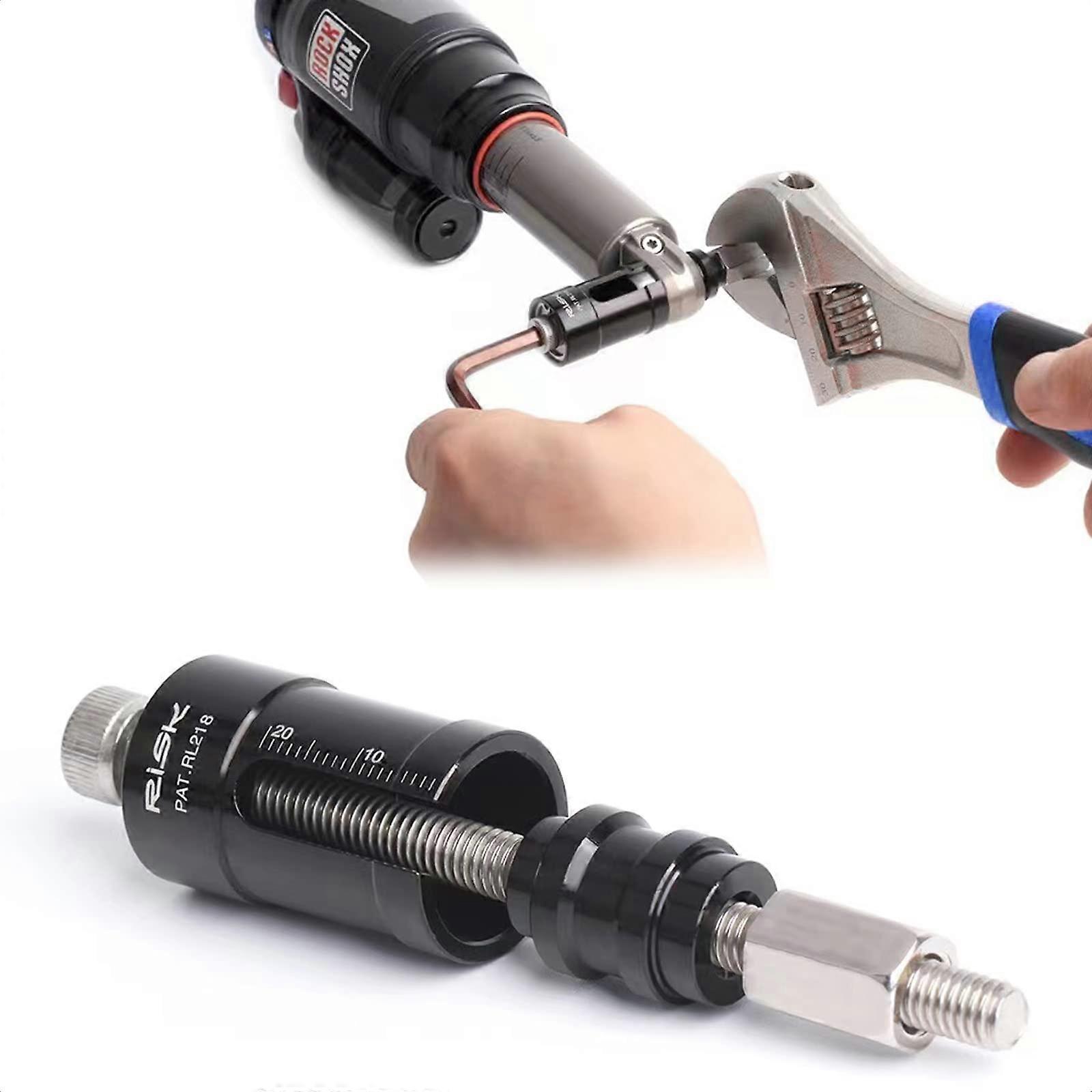 Rear Shock Eyelet Bushing Tool For Removal And Installation - Steel, Effortless - For RockShox And Fox Suspension, MTBs
