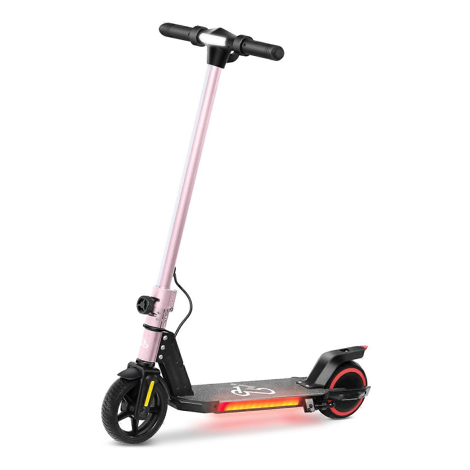Emoko A43 electric scooter, equipped with a 130W motor, LCD display, foldable design, suitable for children aged 6-12