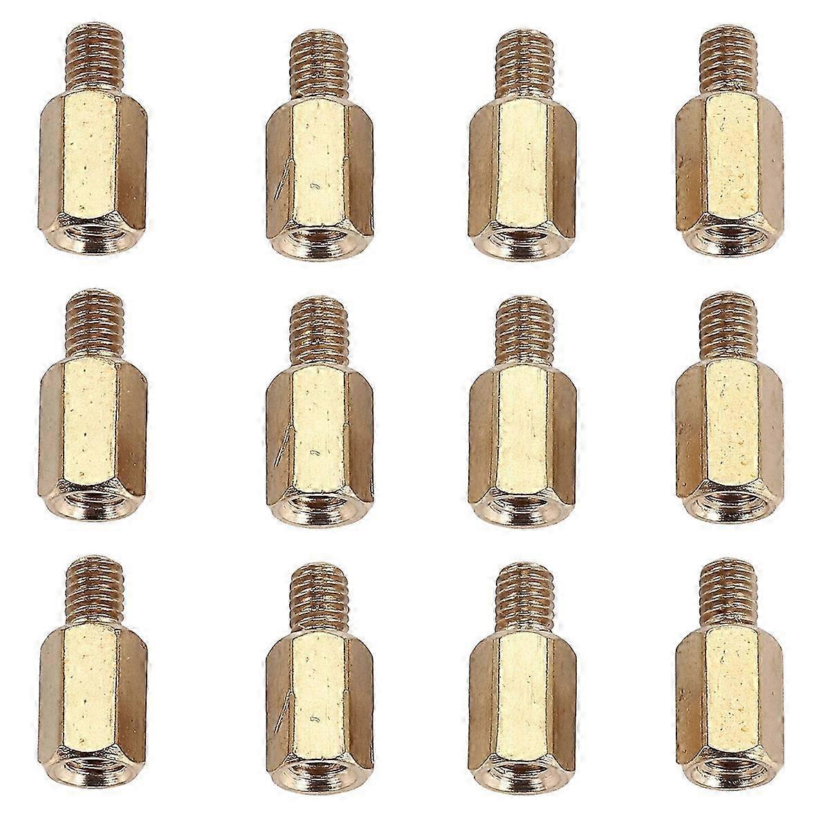 50 pcs pc pcb carte mère laiton hexagonale entretoise m3 7 + 4mm