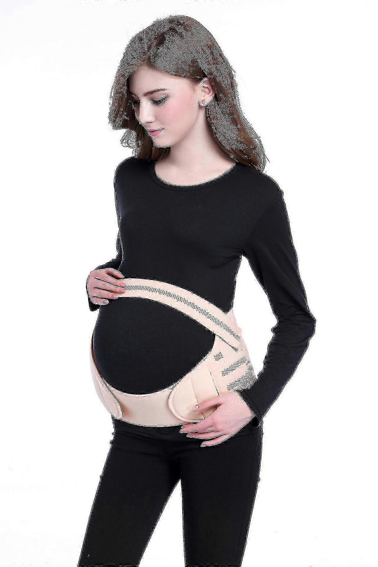 Pregnancy Support Belt 3 In 1 Maternity Belt Soft Stretchable Breathable Material For Pregnancy