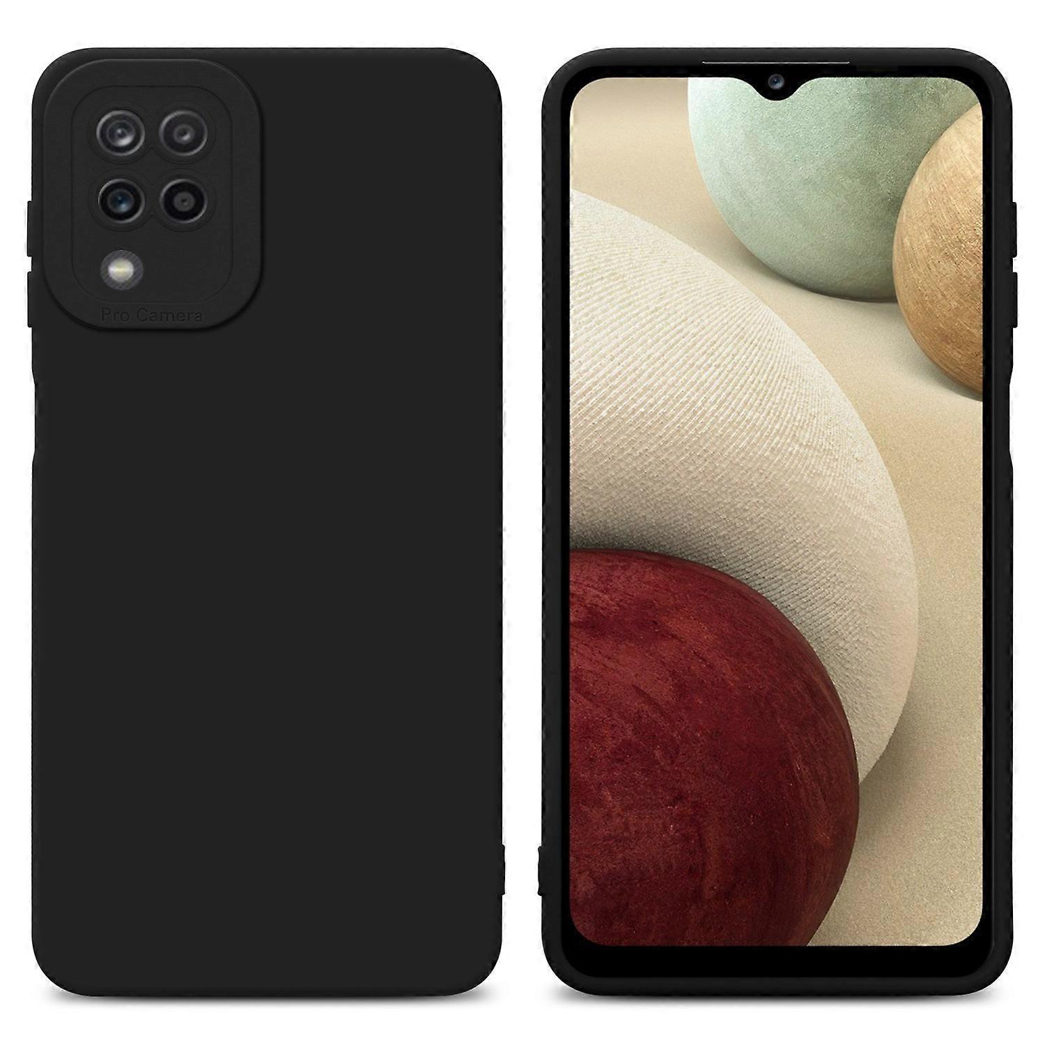 Samsung Galaxy A12 / M12 Case TPU Protective Case - Matte with Camera Protector