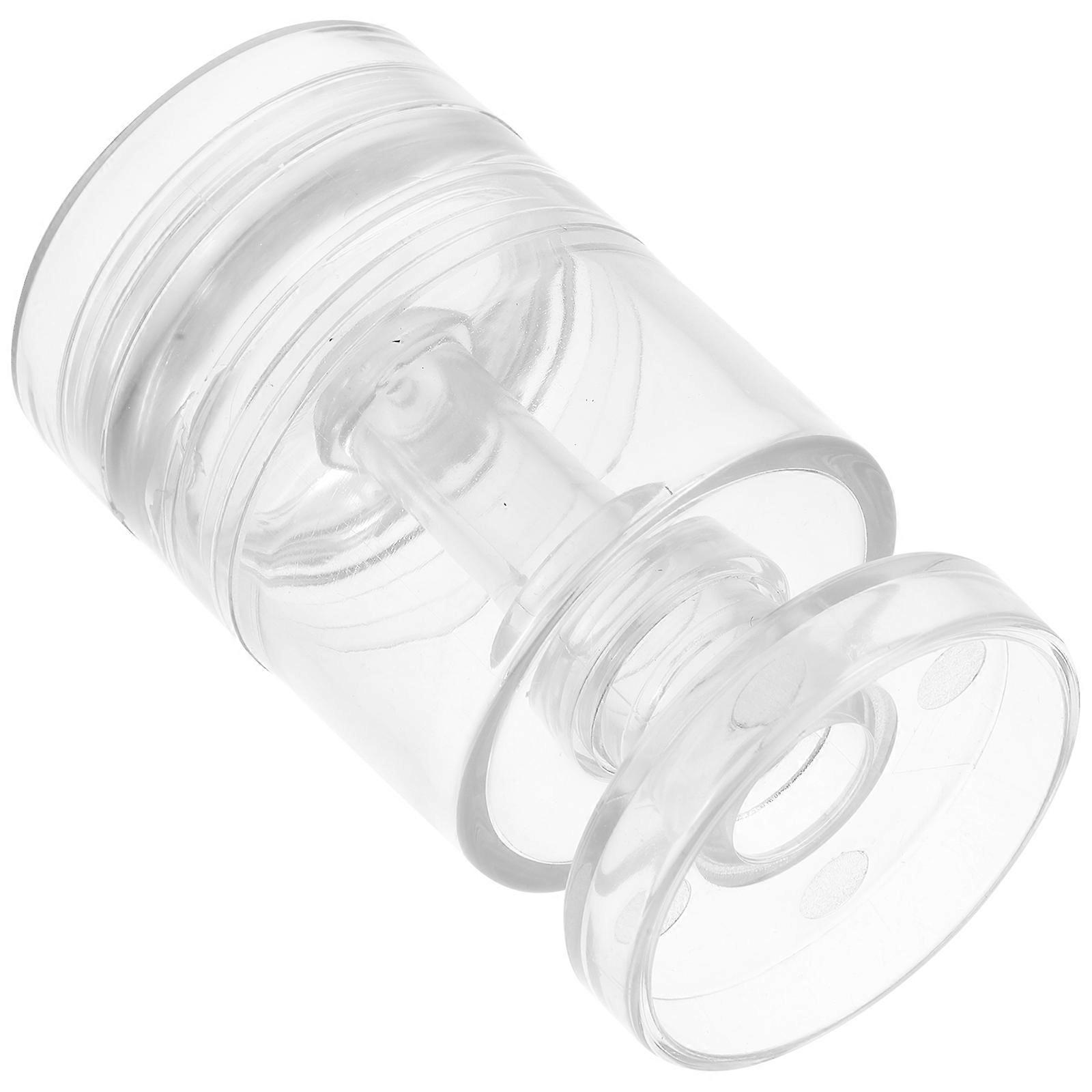 Nail Art Supplies with Durable Plastic and Silicone Stamper Set for Creative Designs Transparent