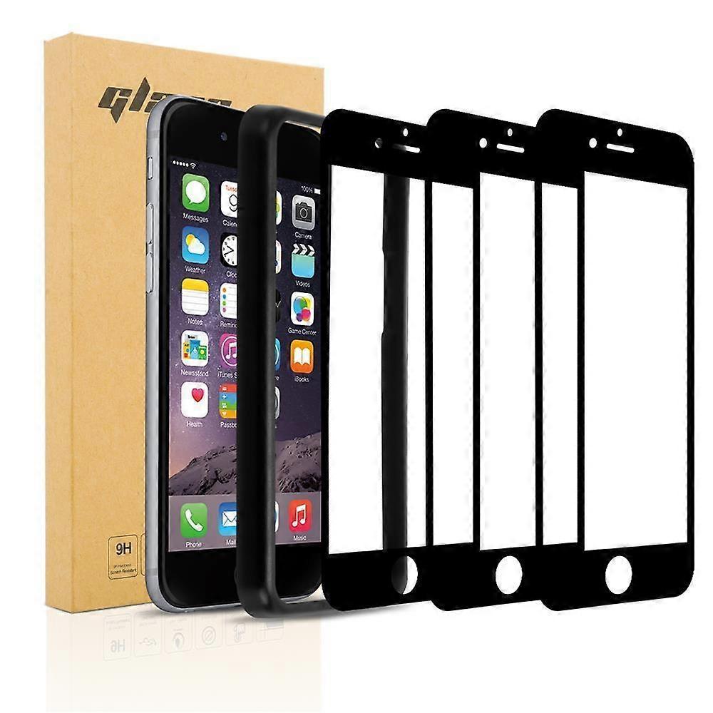 3x iPhone 6 / 6S Mobile Phone Screen Protector Tank Film with Attachment Aid