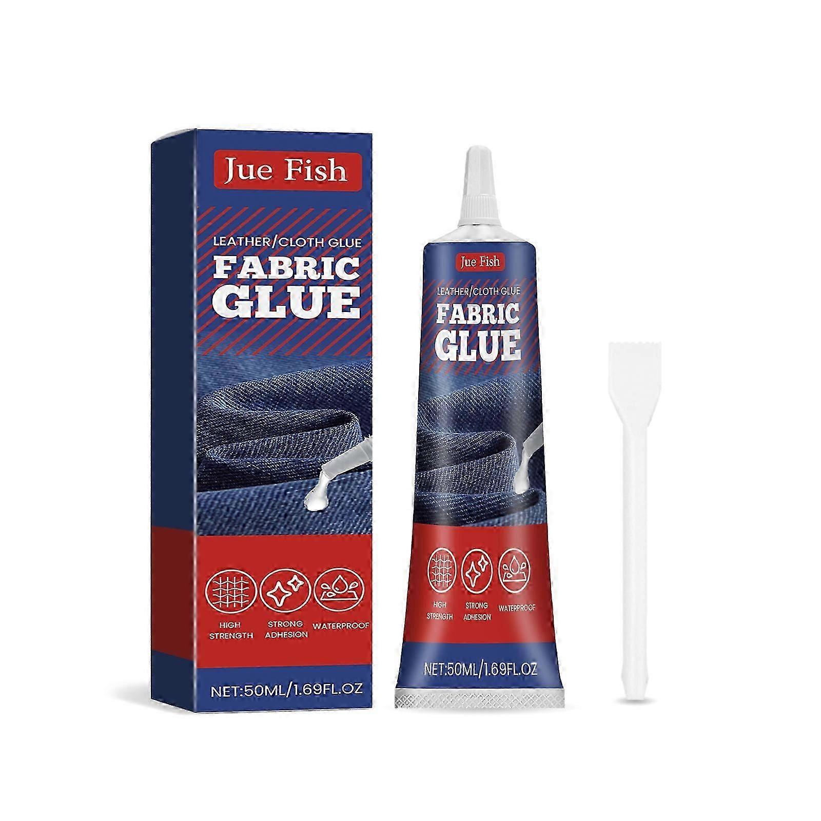 Jue Fish multifunctional fabric adhesive for repairing torn patterns on clothes, leather insoles, and multifunctional fabric adhesive