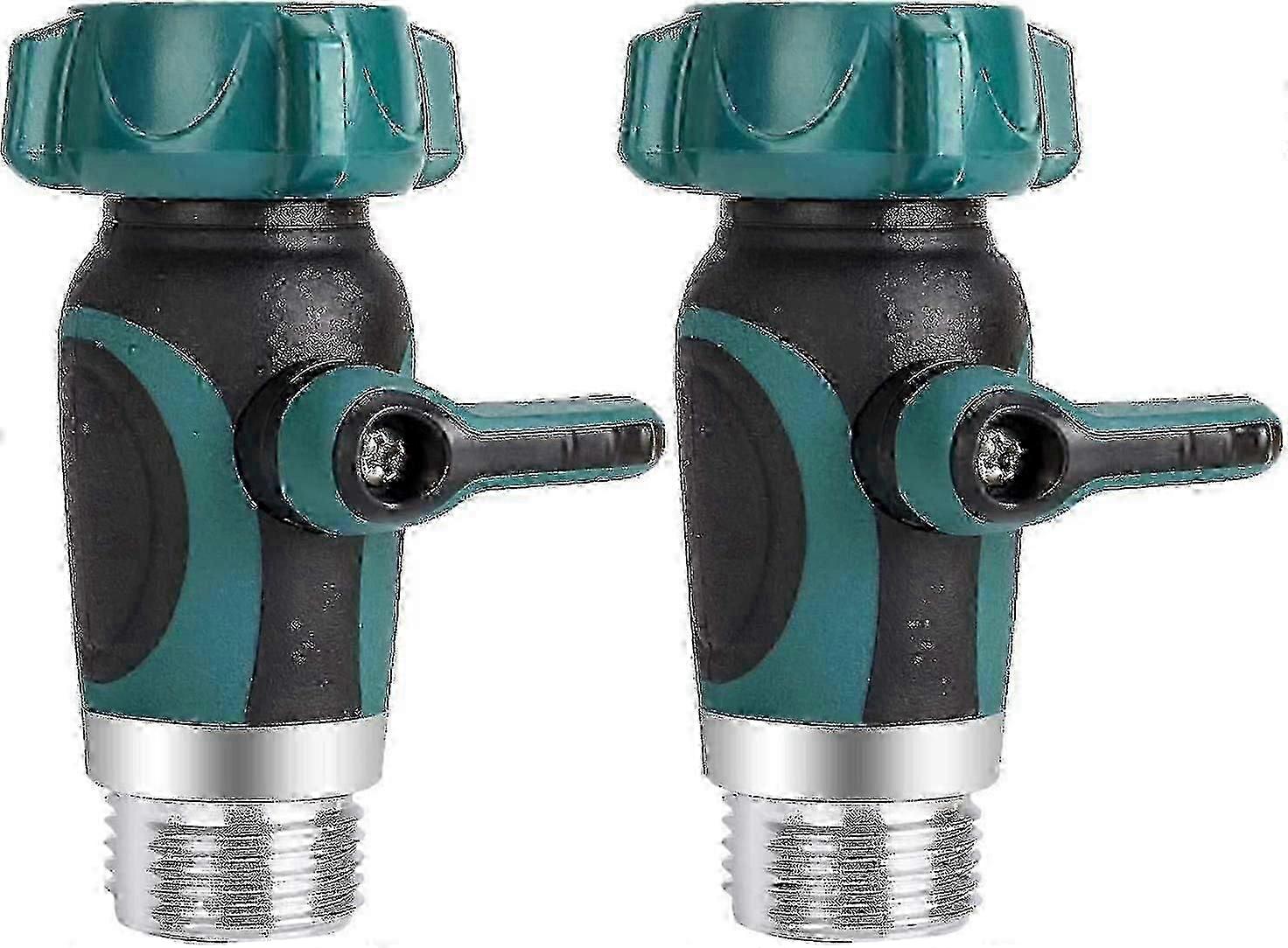 Set van 2 tuinslang afsluiter
