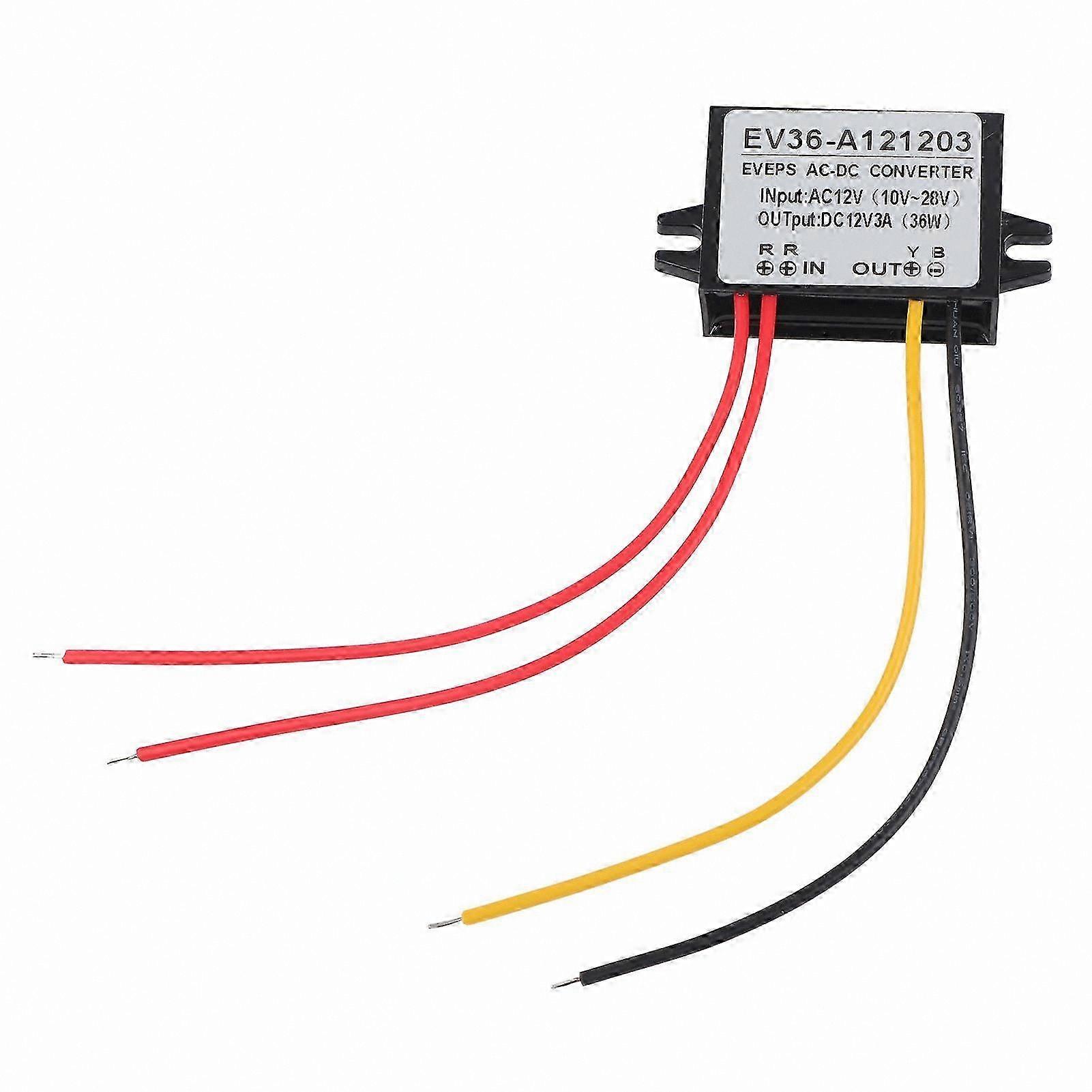 3A Step-Down Converter Module for AC to DC Power Supply 10-28V to 12V Adapter