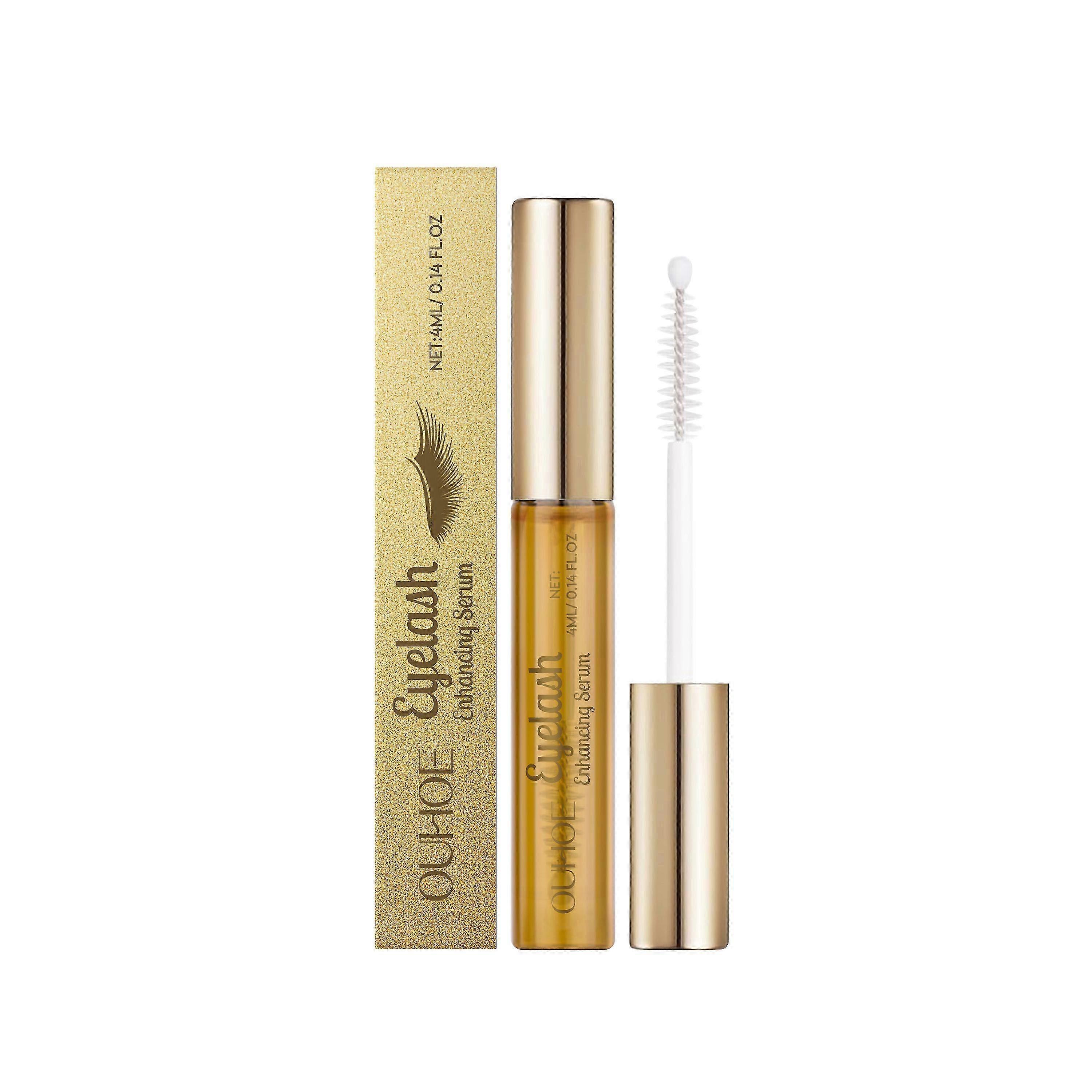 OUHOE mascara naturally shapes eyelashes without shedding makeup, making them beautiful and not easily smudged. Daily eye makeup mascara