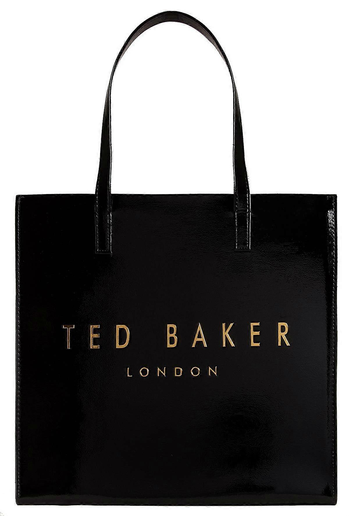 Ted Baker Crinkon Crinkle Large Icon Tote Bag - Black