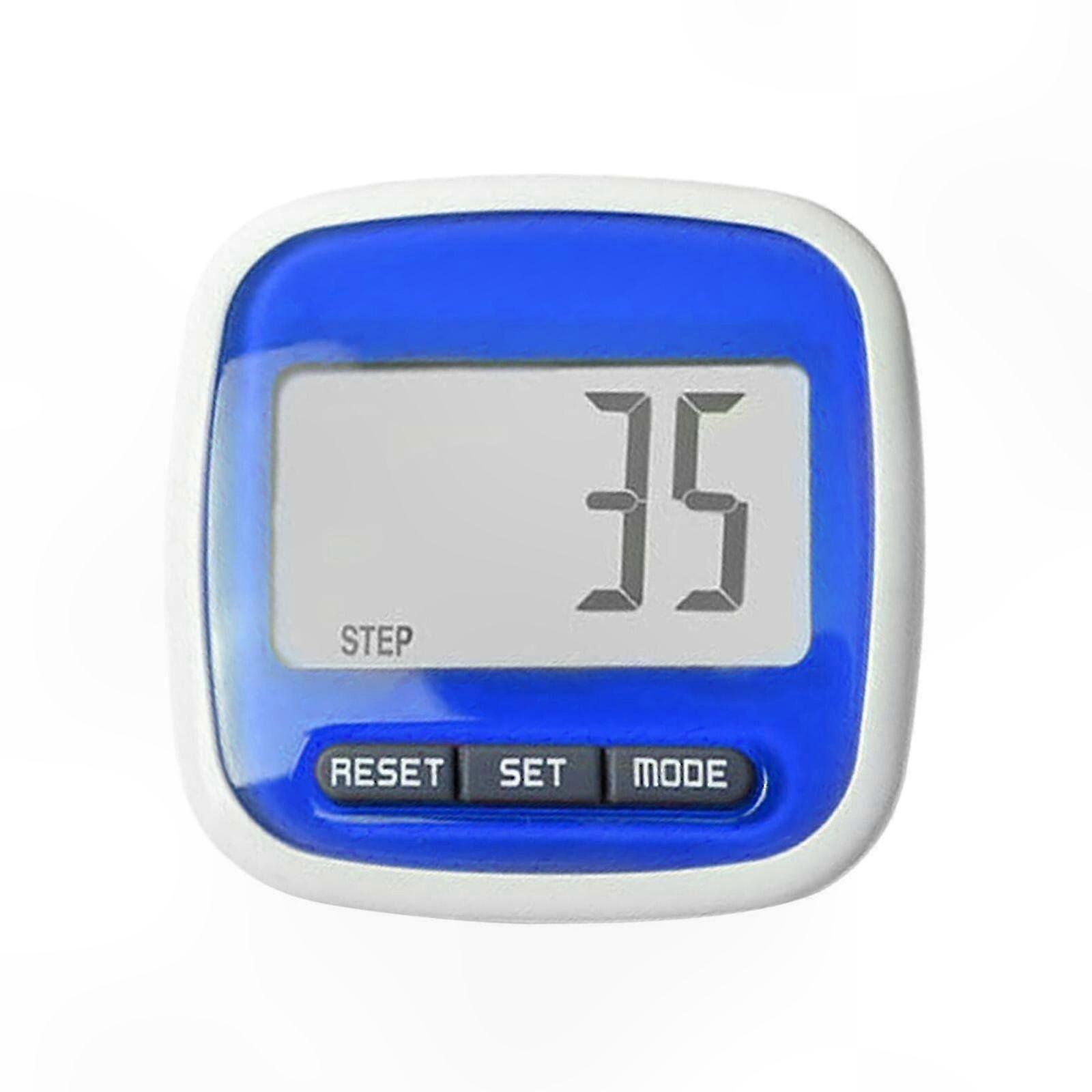 Step Counter with Clip for Walking, Large Display Digital Pedometer for Seniors