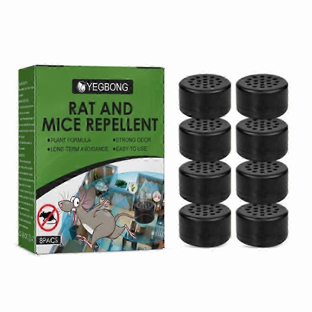 8-Pack Peppermint Oil Rodent Repellent Pills for Mice and Pest Control