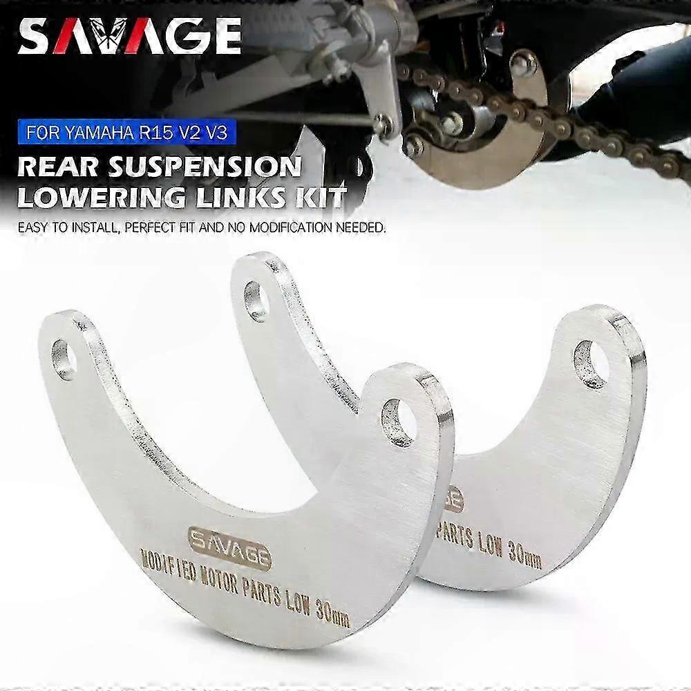 Motorcycle Lowering Link Kit for YZF R15 V3/V2, YZF-R125, MT15, MT125 - Linkage Cushion & Lever Set