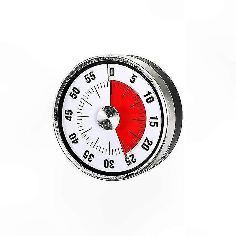 60-Minute Visual Countdown Timer for Kitchen, Classroom & Home Use (Black)