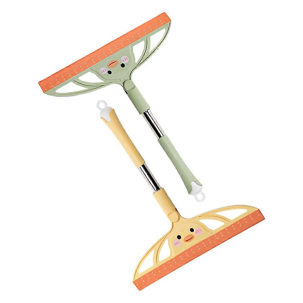 Mini Window Squeegee for Car Use Shower Squeegee for Mirrors Floors Countertops Easy to Operate 2Pcs