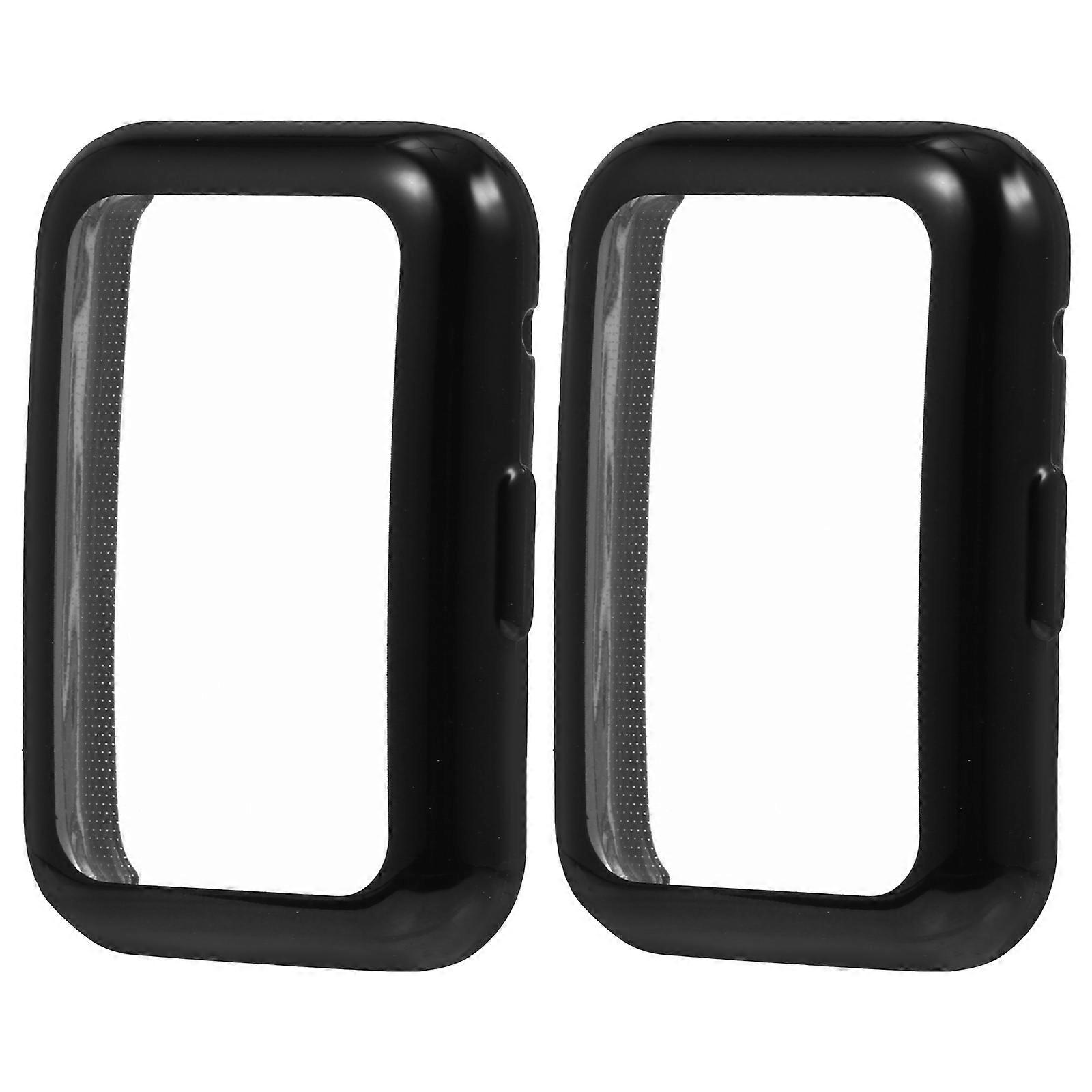 Tpu Watch Cases for Protection Compatible with Watch Fit 2Pcs Protective Shells