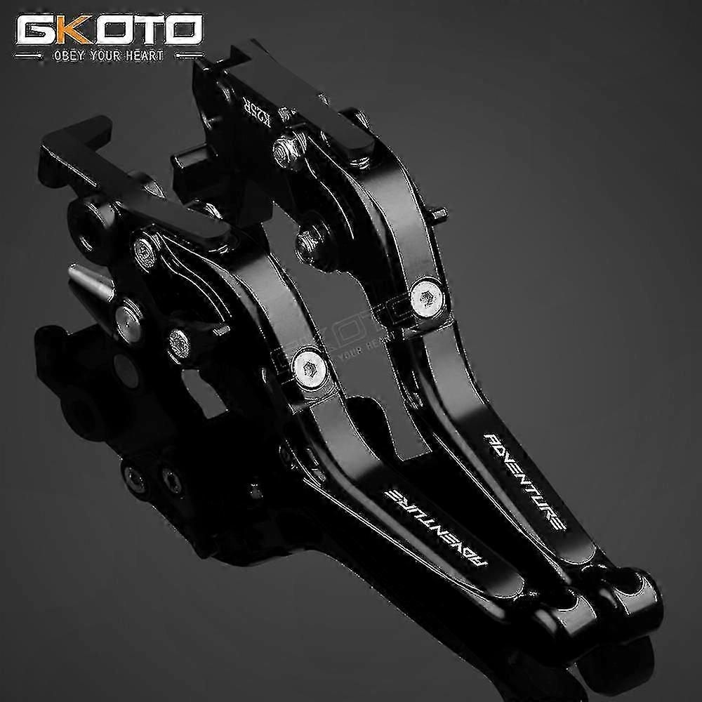 CNC Adjustable Brake Clutch Levers for 890 Adventure R S 790 ADV Motorcycles 2019-2023