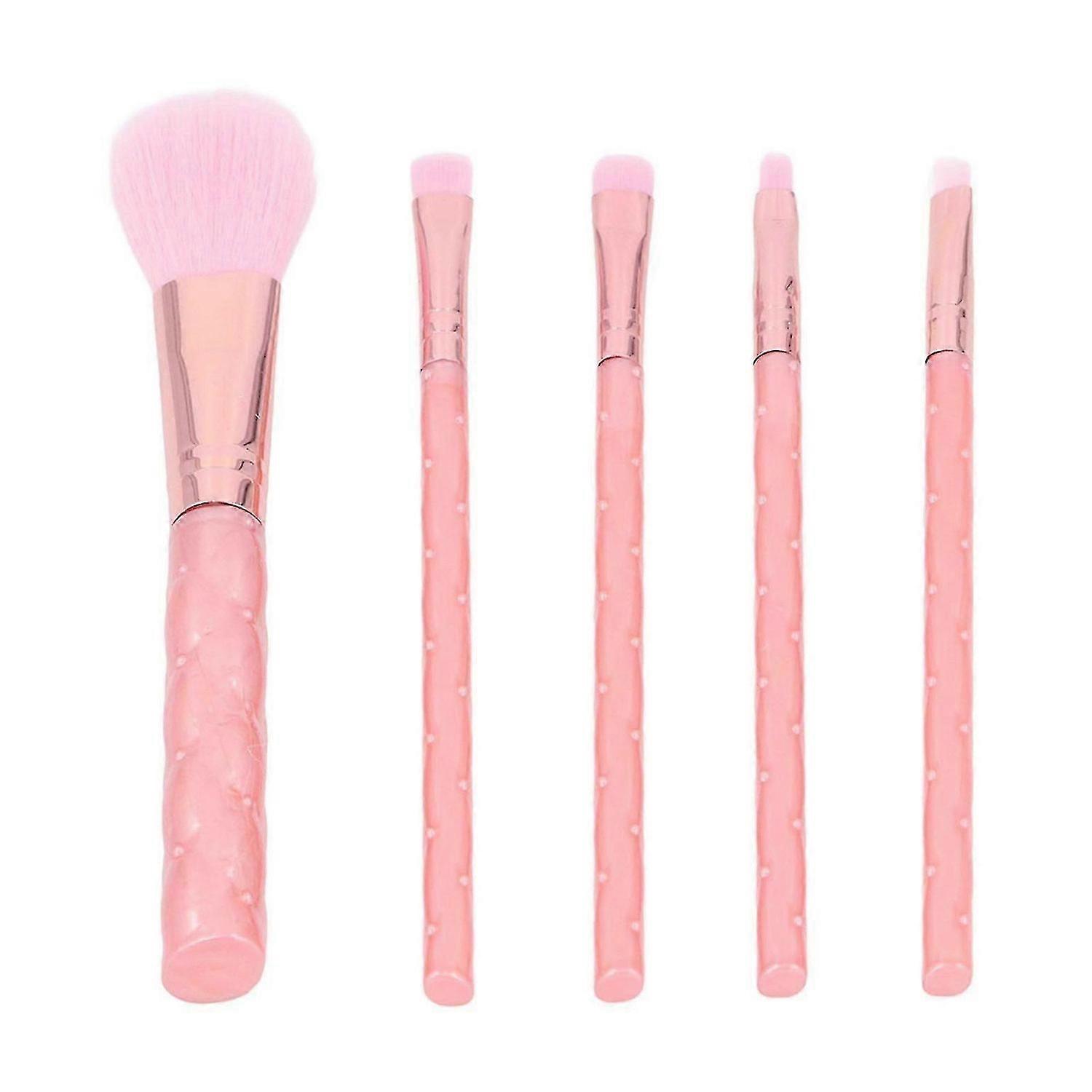 Portable Makeup Brush Set - Eyeshadow & Blush Brushes for On-the-Go Beauty