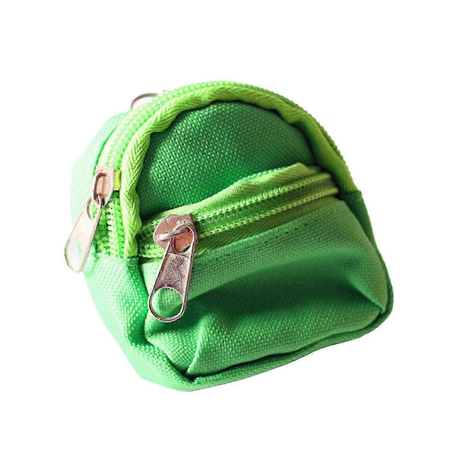 ZHOUBA 1/6 Mini Doll Backpack Simulation School Bag Model Dollhouse Decor Accessory