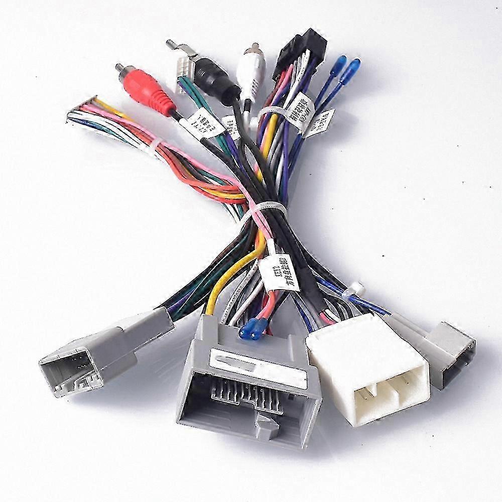 Canbus Direksiyon Kontrol Desteği ile Civic CR-V 2012-2015 için 16-Pin Araba Stereo Kablo Demeti