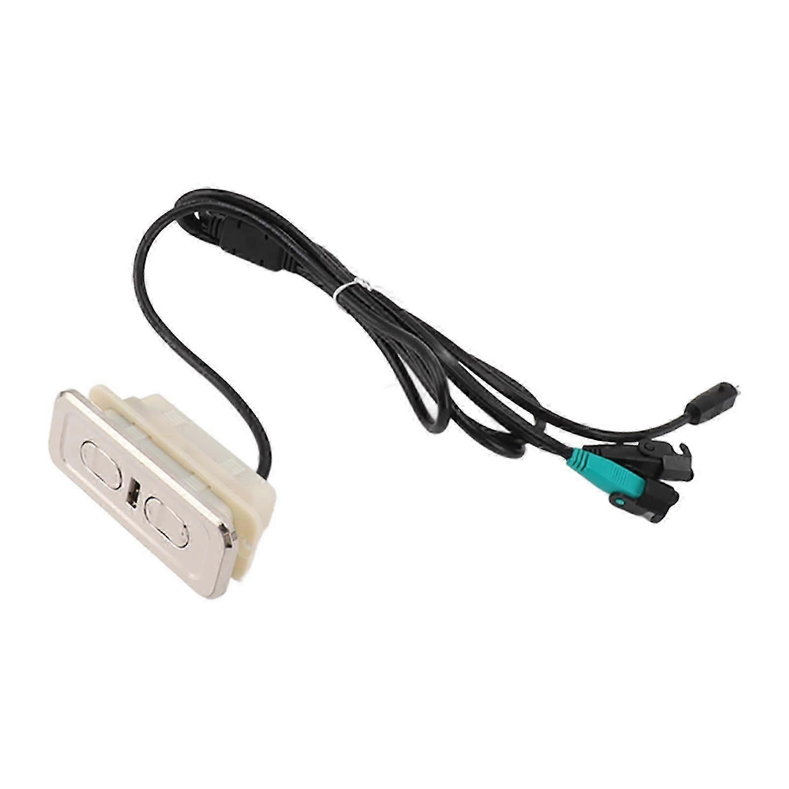 4 Button Lift Chair Remote Hand Control Electric Sofa Recliner Hand Control with USB Charging Port for Power Recliner