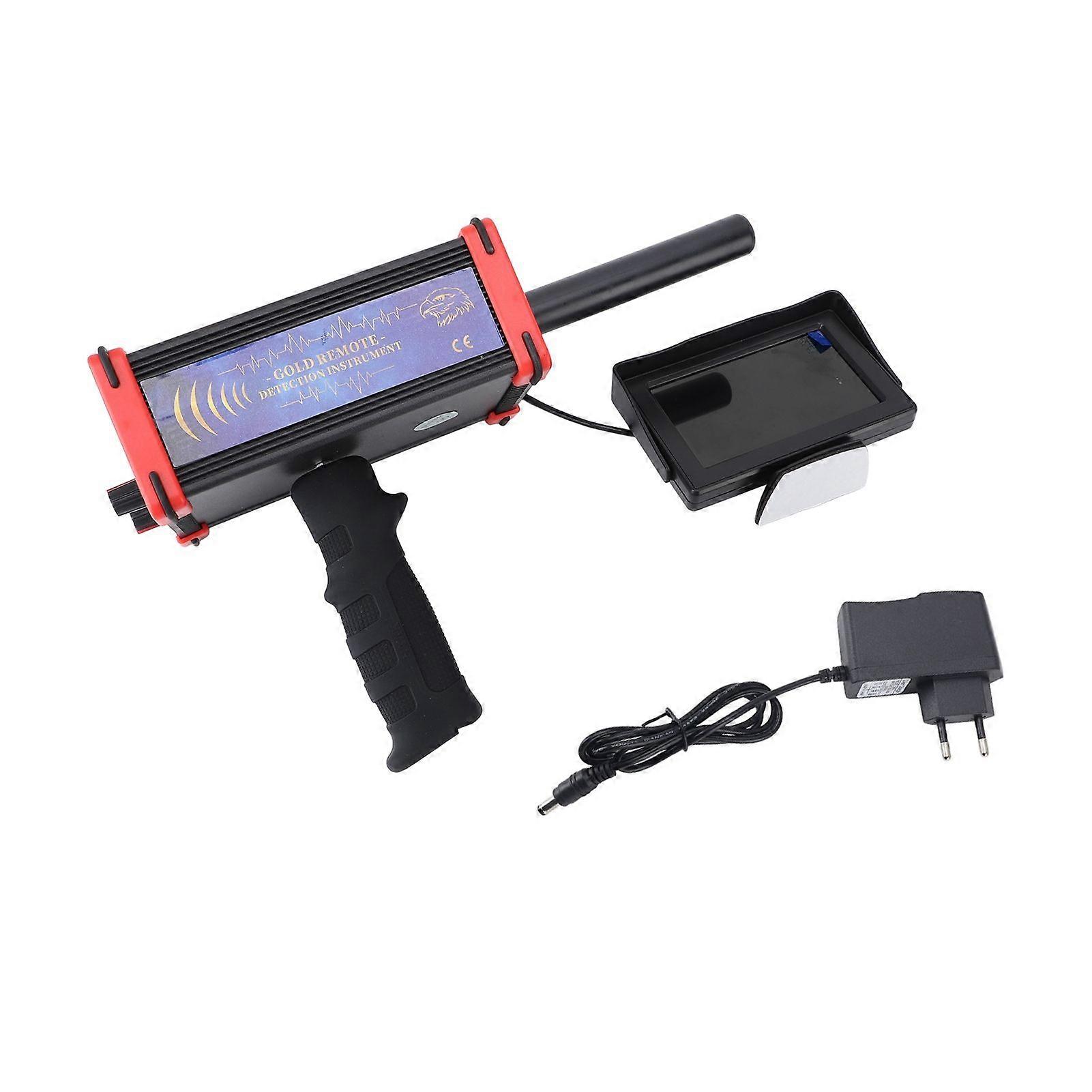 Metal Detector 20m Depth 1200M Range Handheld Metal Pinpointer with LCD Display for Copper Gold Silver 100240V EU Plug