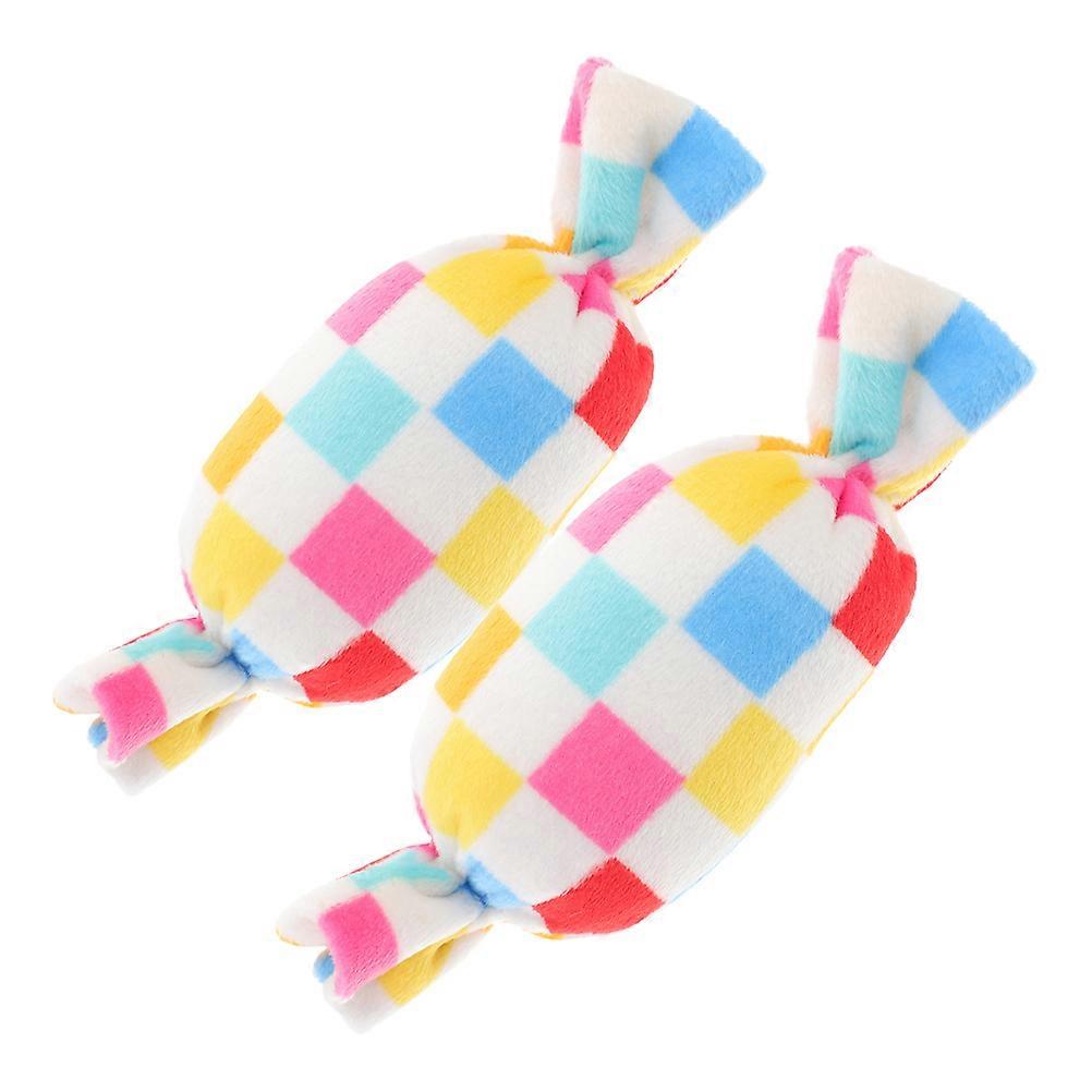 Plush Dog Chewing Toy Interactive Toy for Puppies 6Pcs
