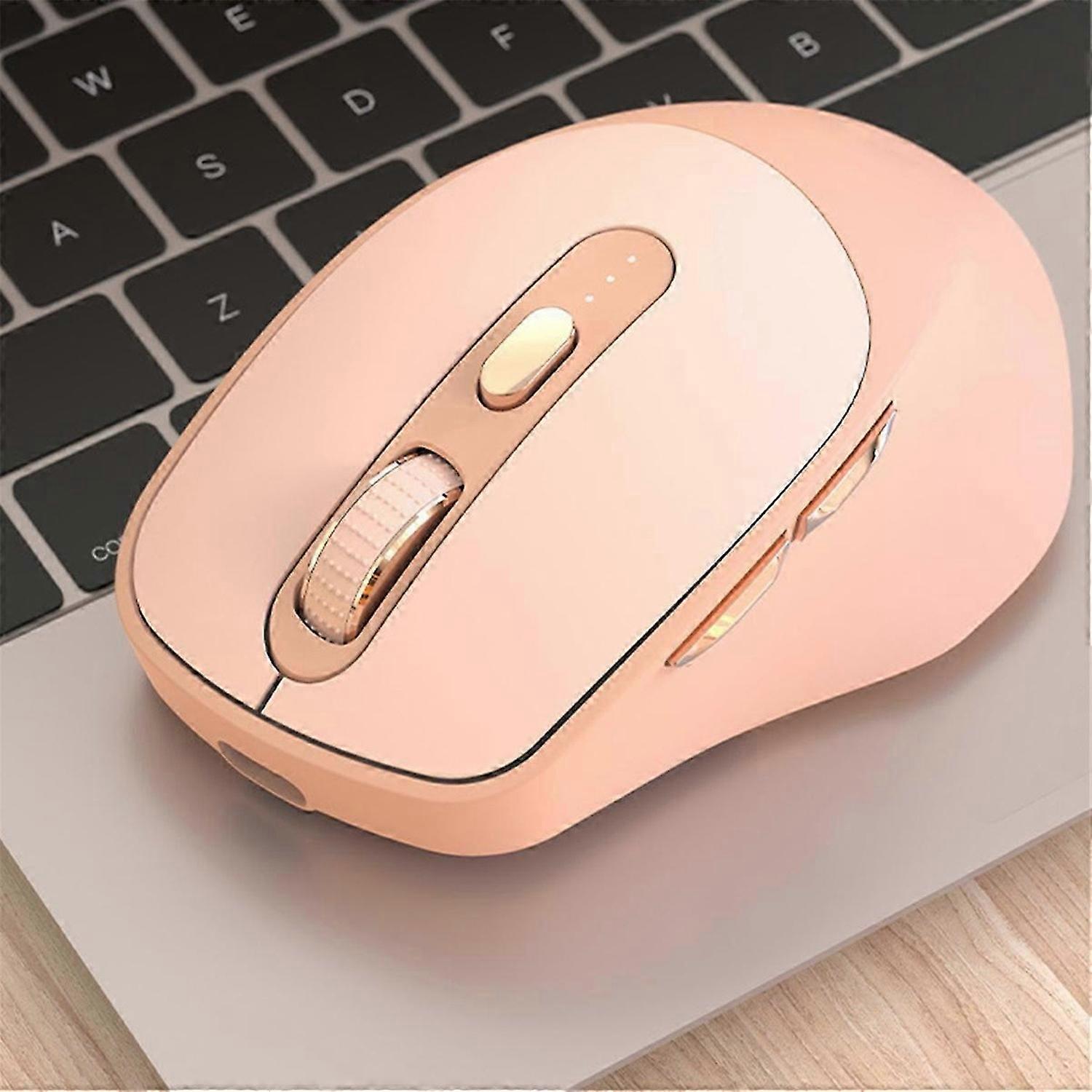 X7 Wireless Silent Mouse Bluetooth Dual Mode Design, As Shown