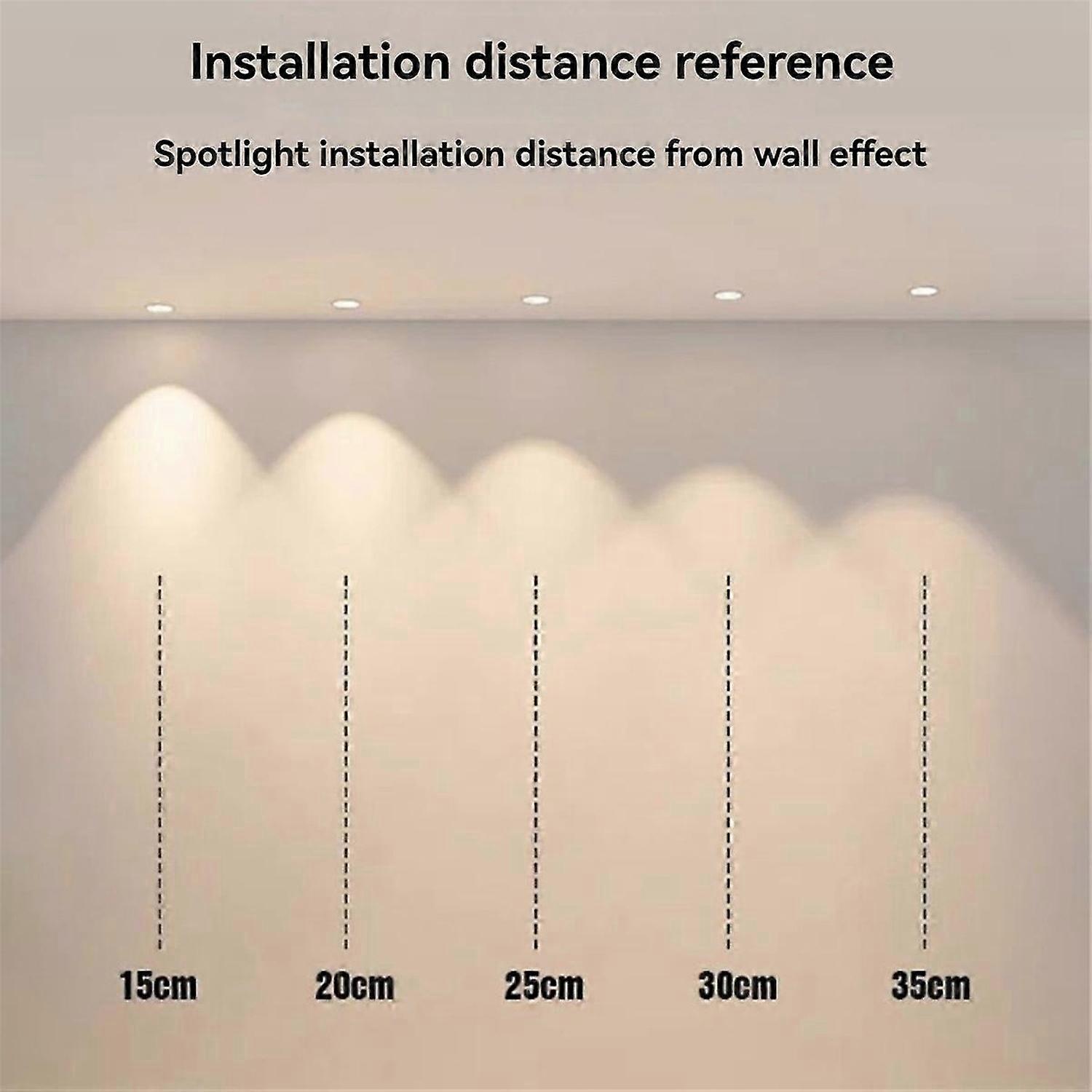Focusing Spotlight Adjustable Beam Angle Recessed Light 10W 220V A