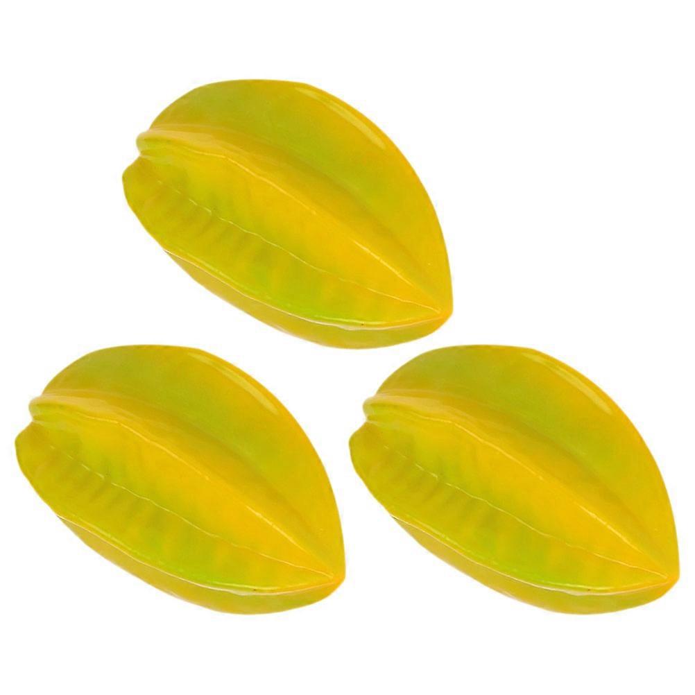 Mini Model Plastic Fruit Decor for Display 9Pcs Set