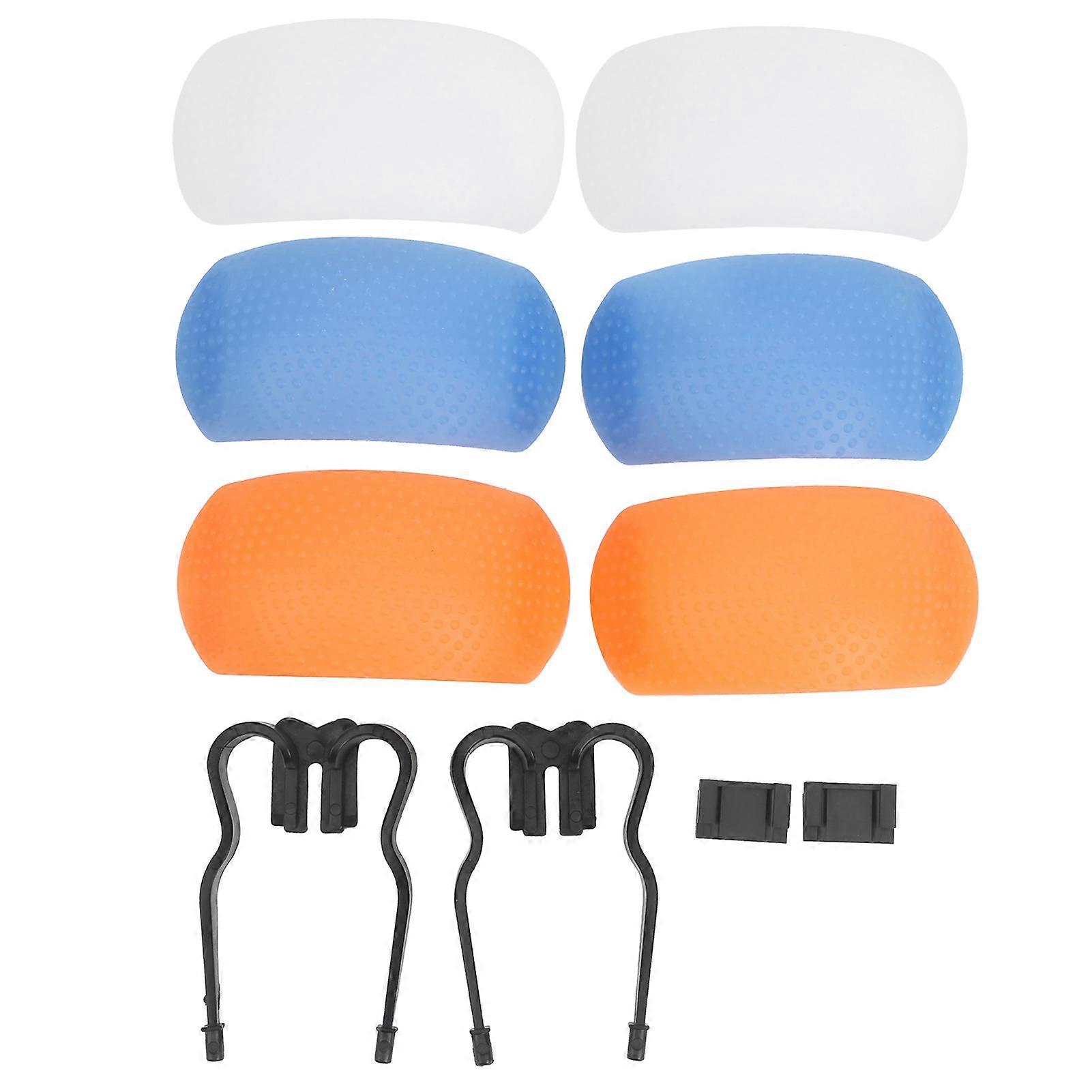 2 Set Flash Diffuser Cover Camera Professional Flash Light Soft Box Photography Parts