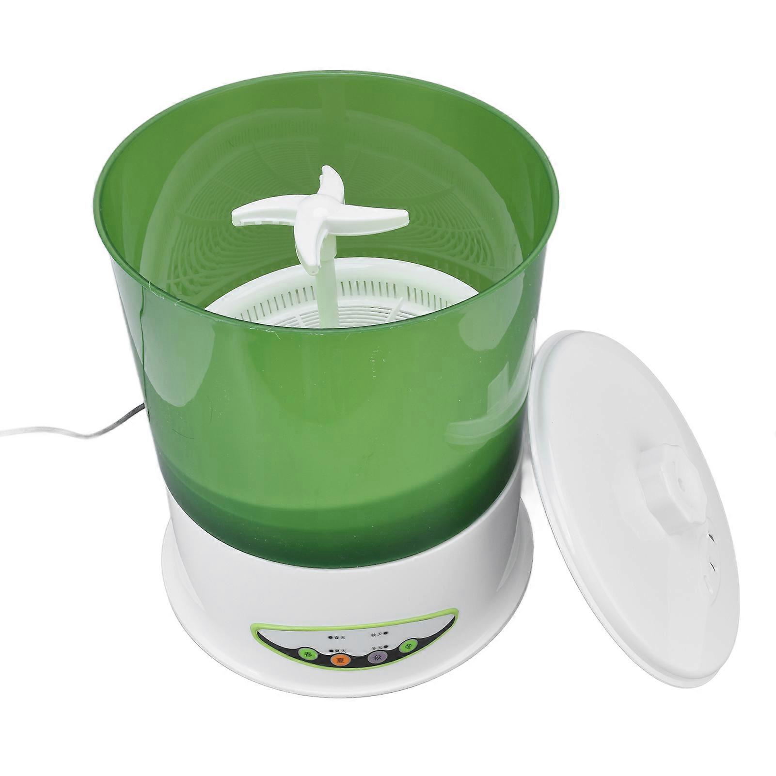 Automatic 2-Layer Electric Bean Sprouts Machine, 33x26x26cm, 20W