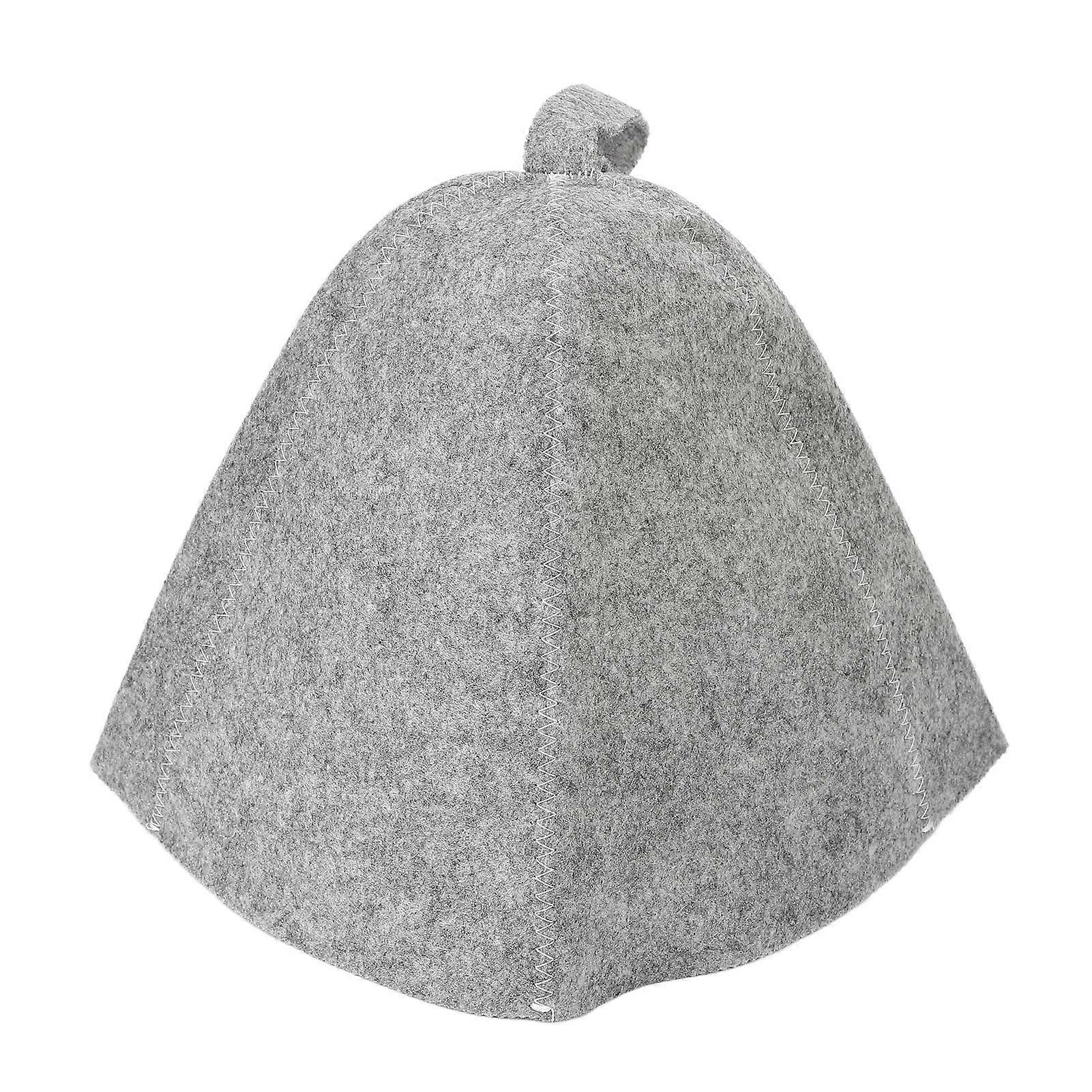 Sauna Hat Head Protection Water Absorption Air Circulation Small Ring Bathing Sauna Cap