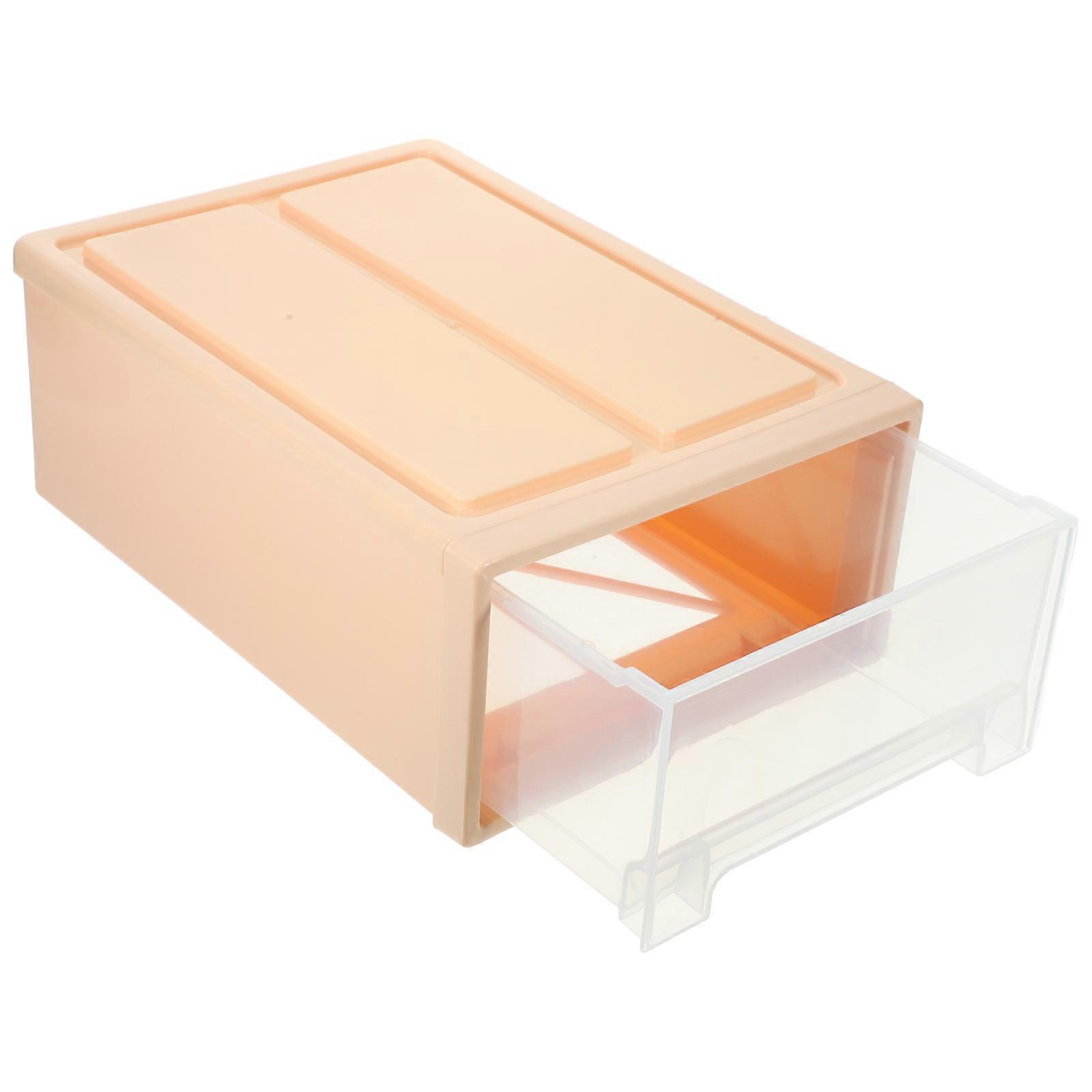 Transparent Shoe Storage Box Organizer for Sneaker Storage 2Pcs