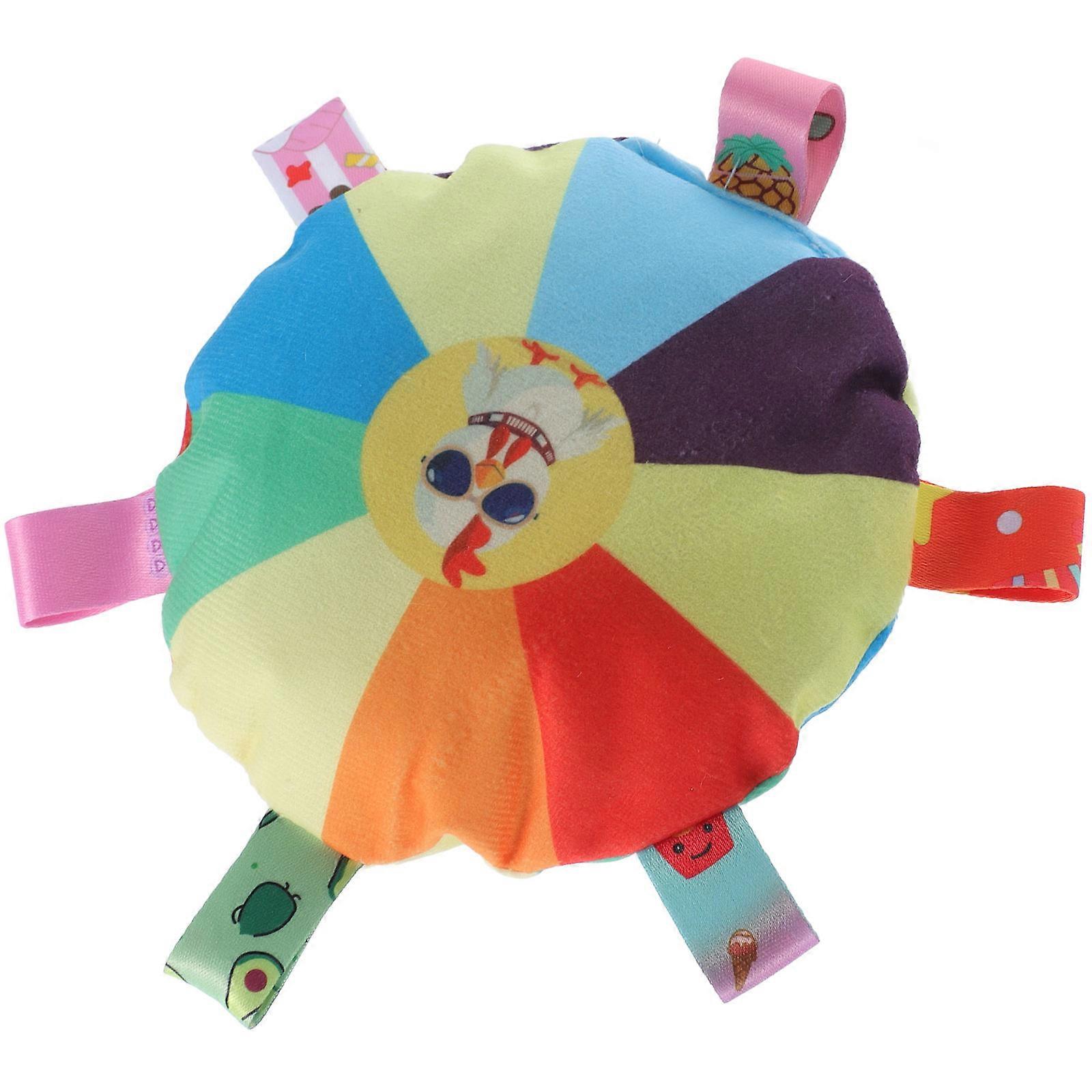 Molar Plaything Plush Chicken Flying Disc for Small Dogs 5Pcs Training