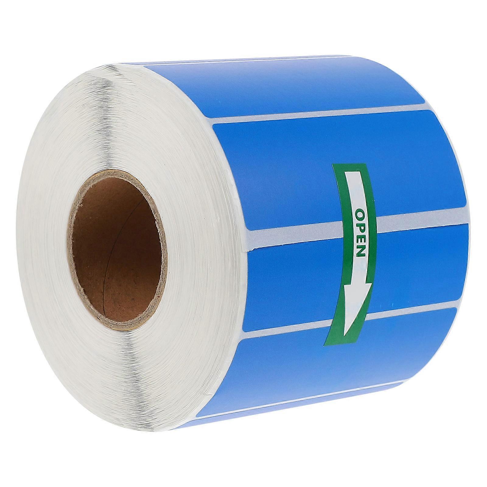 Colorful Label Paper Copper Plate Adhesive Stickers for Organizing 1 Roll