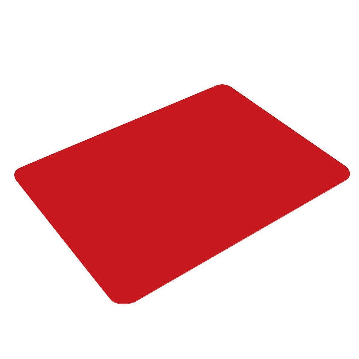 Heat Resistant Table Mats Silicone Bowl Mat for Table Protection Red