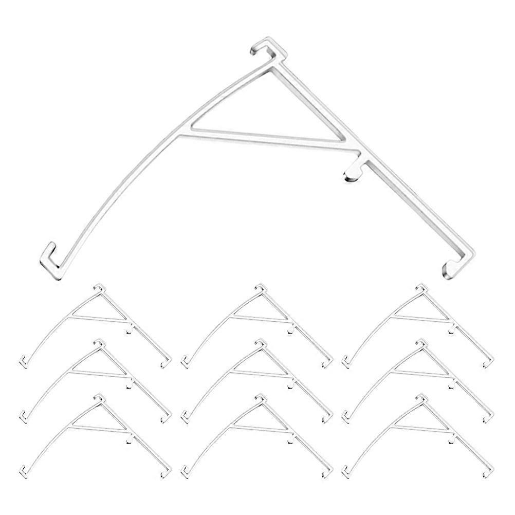 Clear Plastic Vertical Blind Valance Clips for Window Use 20Pcs