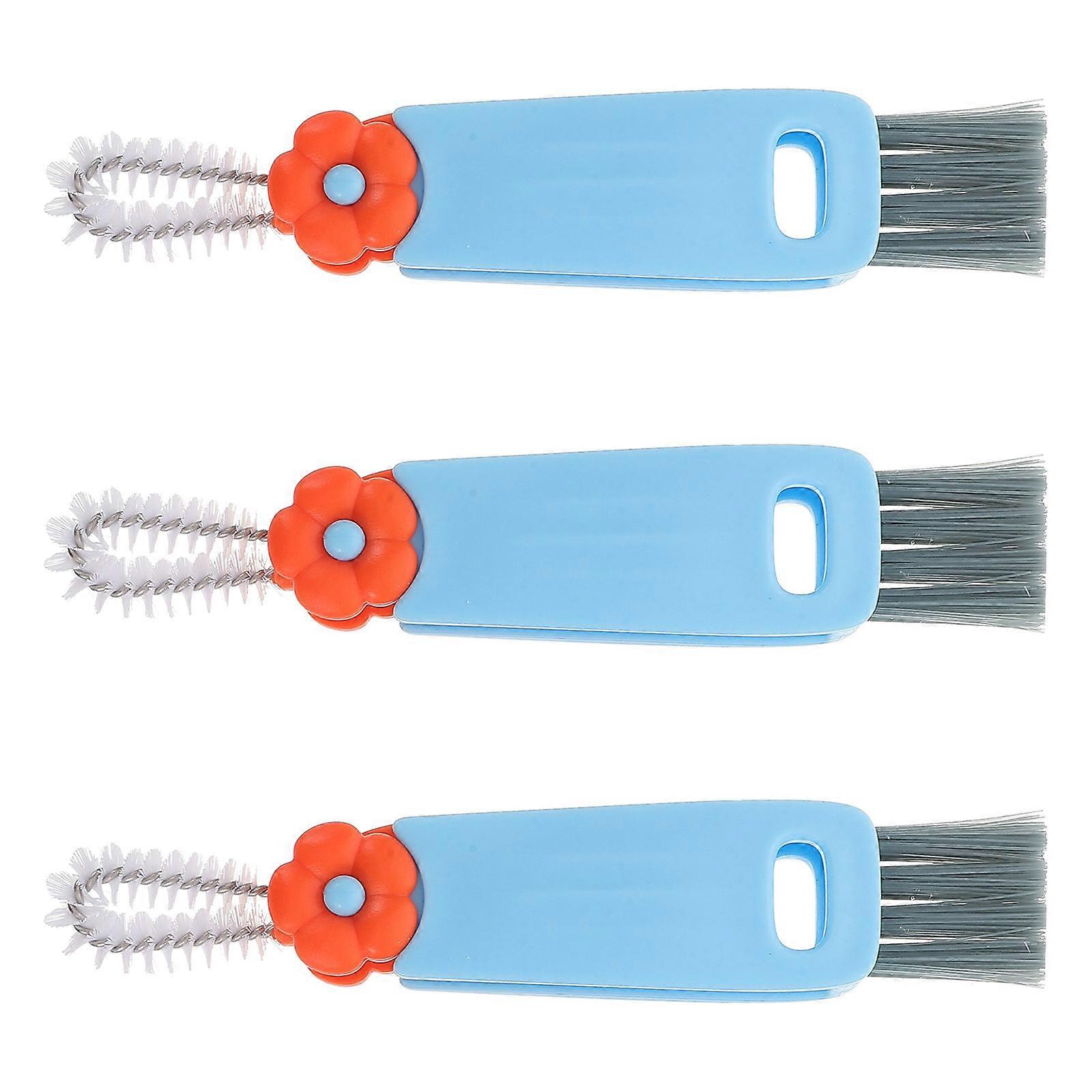 Portable Cup Lid Cleaning Brush for Home Use 6Pcs Multifunctional Brushes